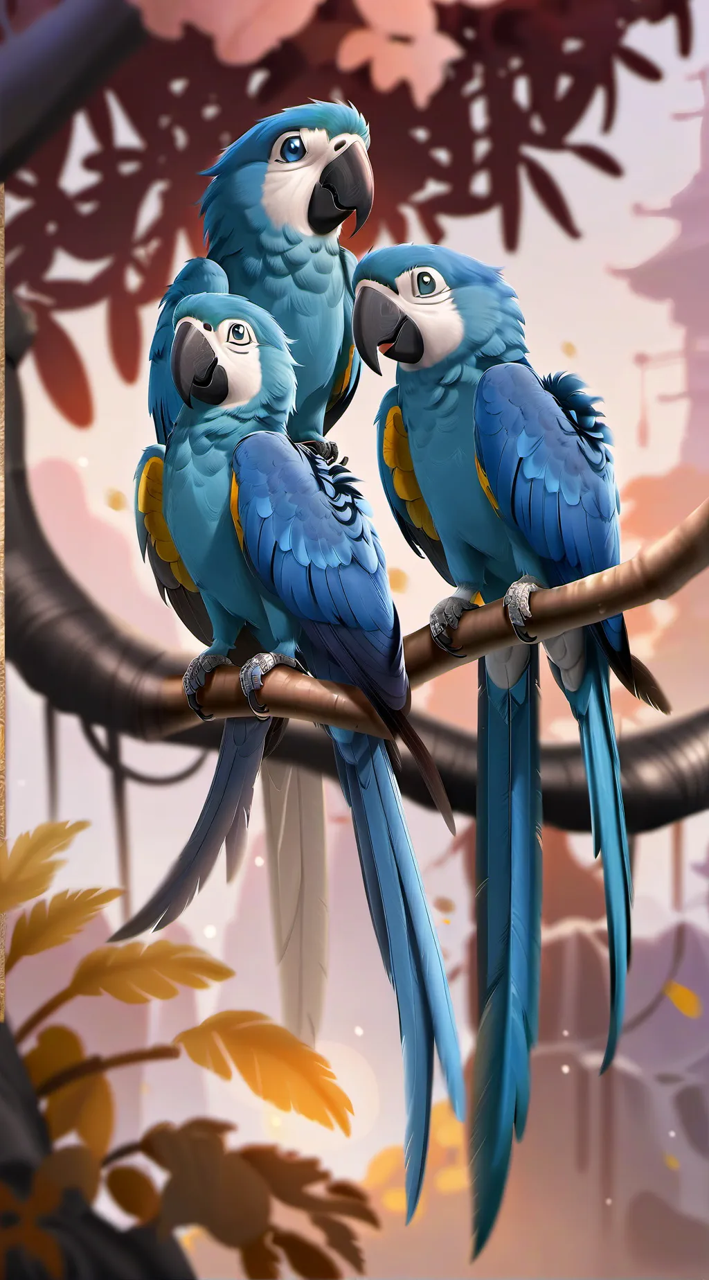 ai character: Rio 🦜  background