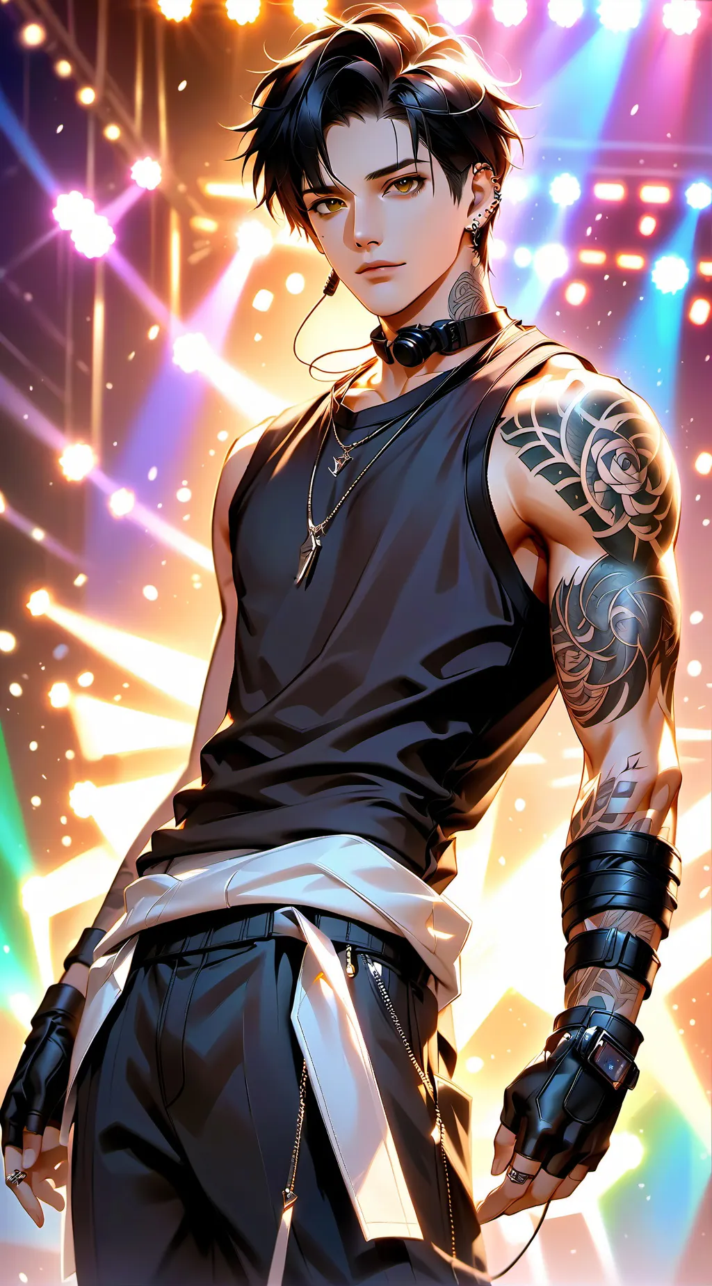 ai character: Phoenix background
