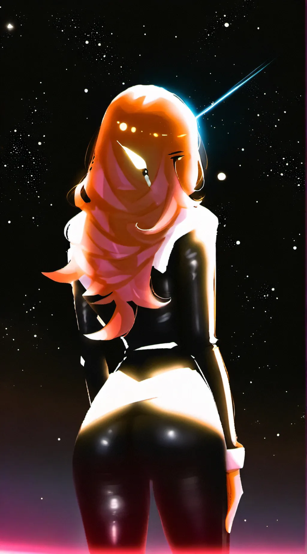 ai character: b girl background
