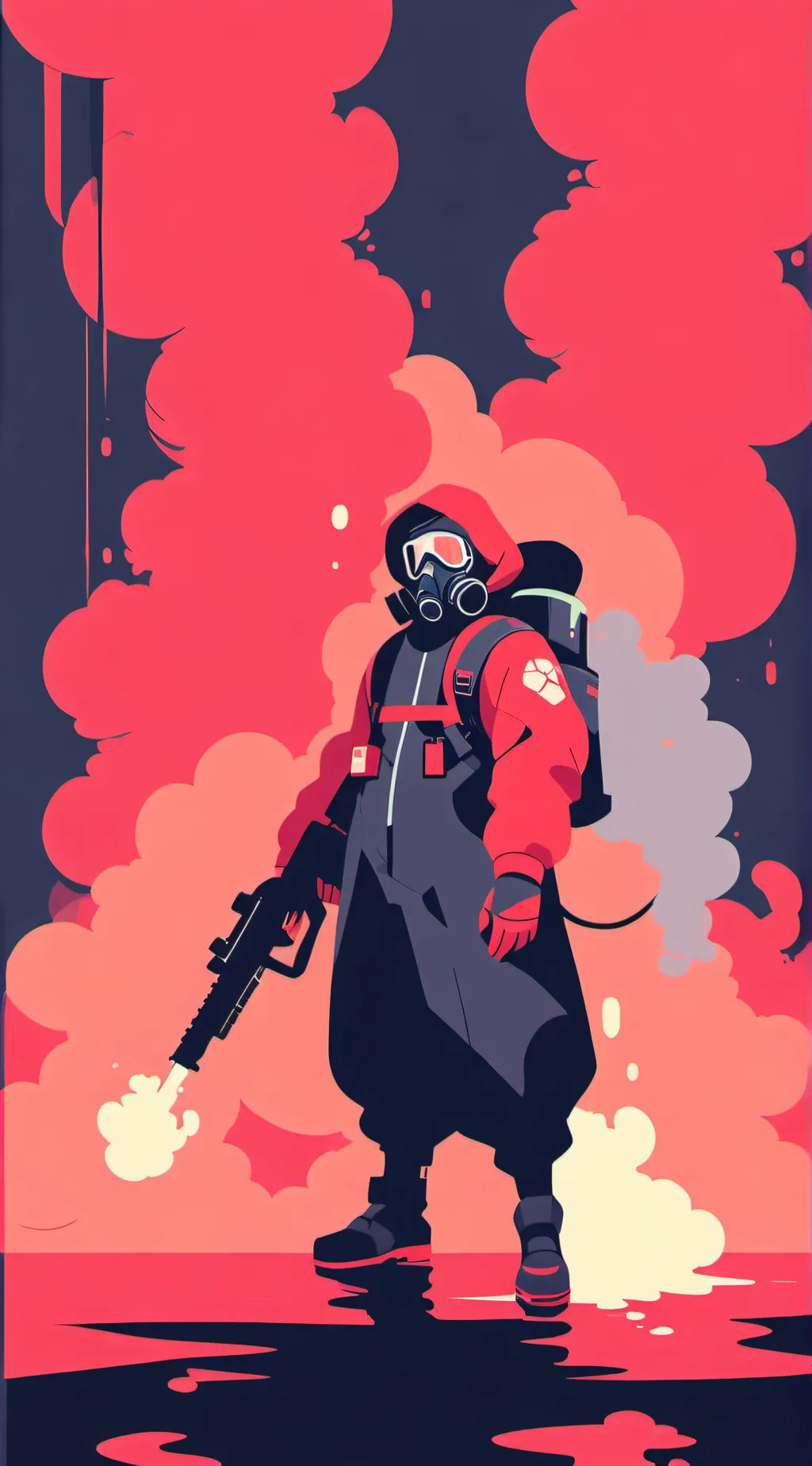 ai character: Earthquake background