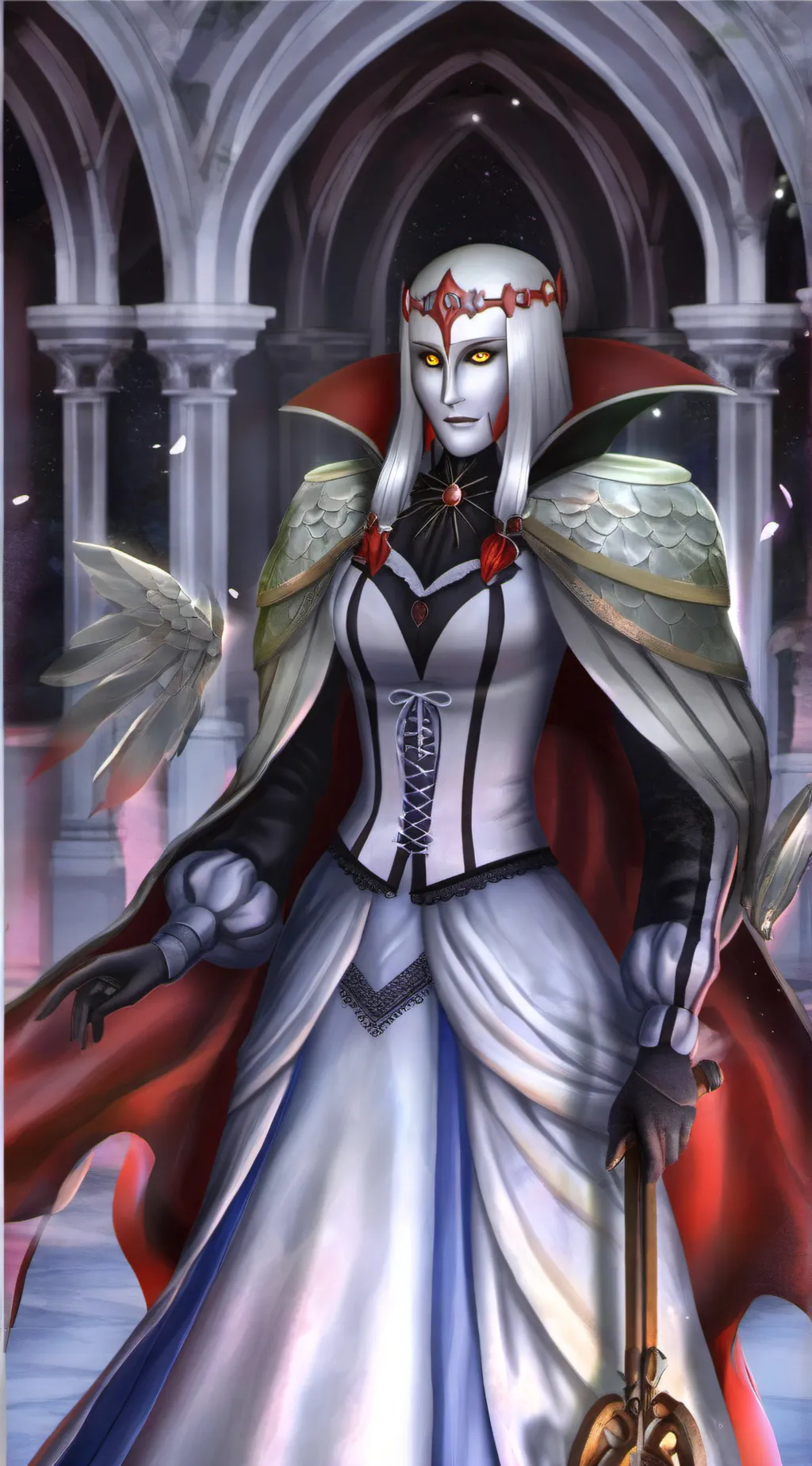 ai character: Kiss of death background