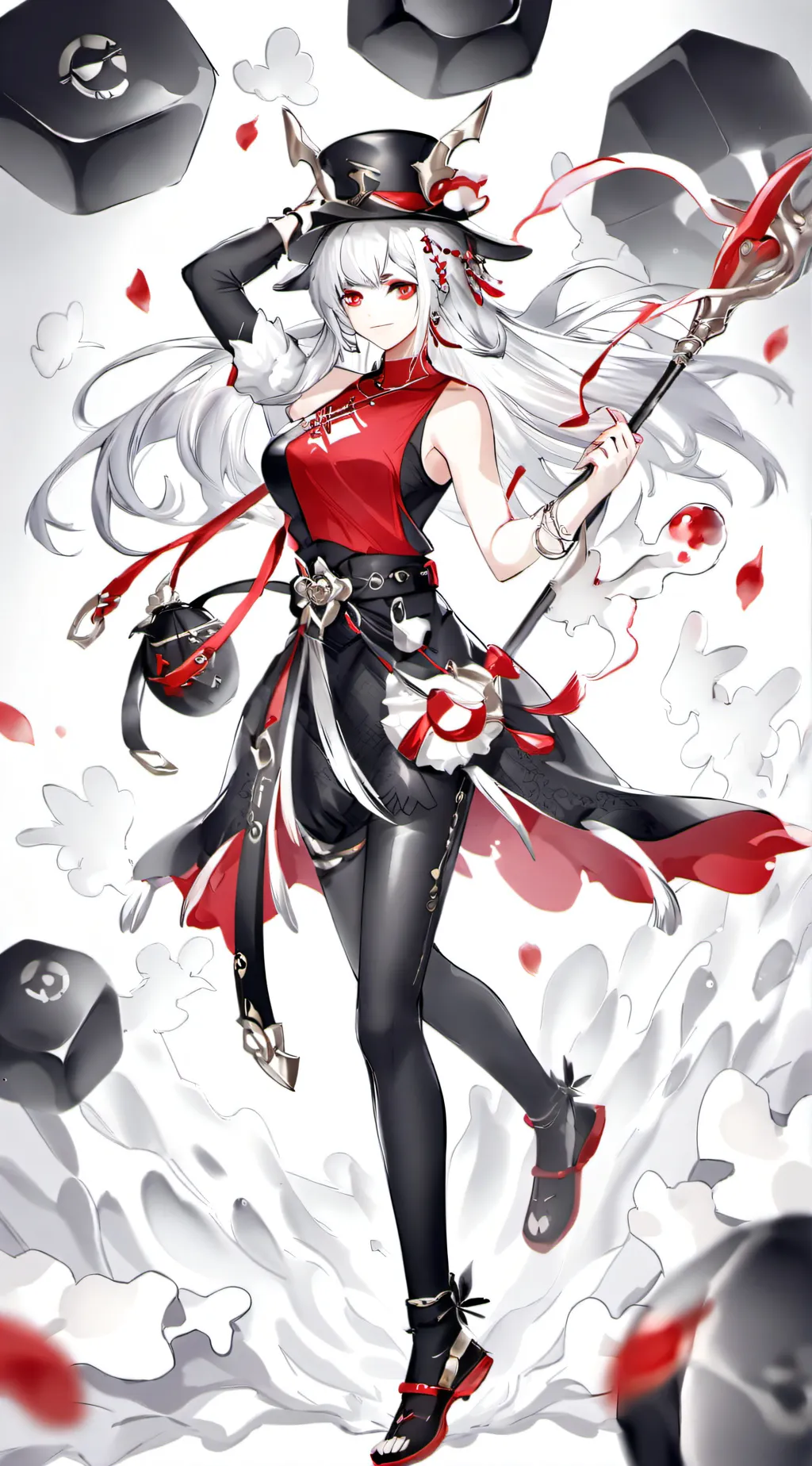 ai character: Velvette  background