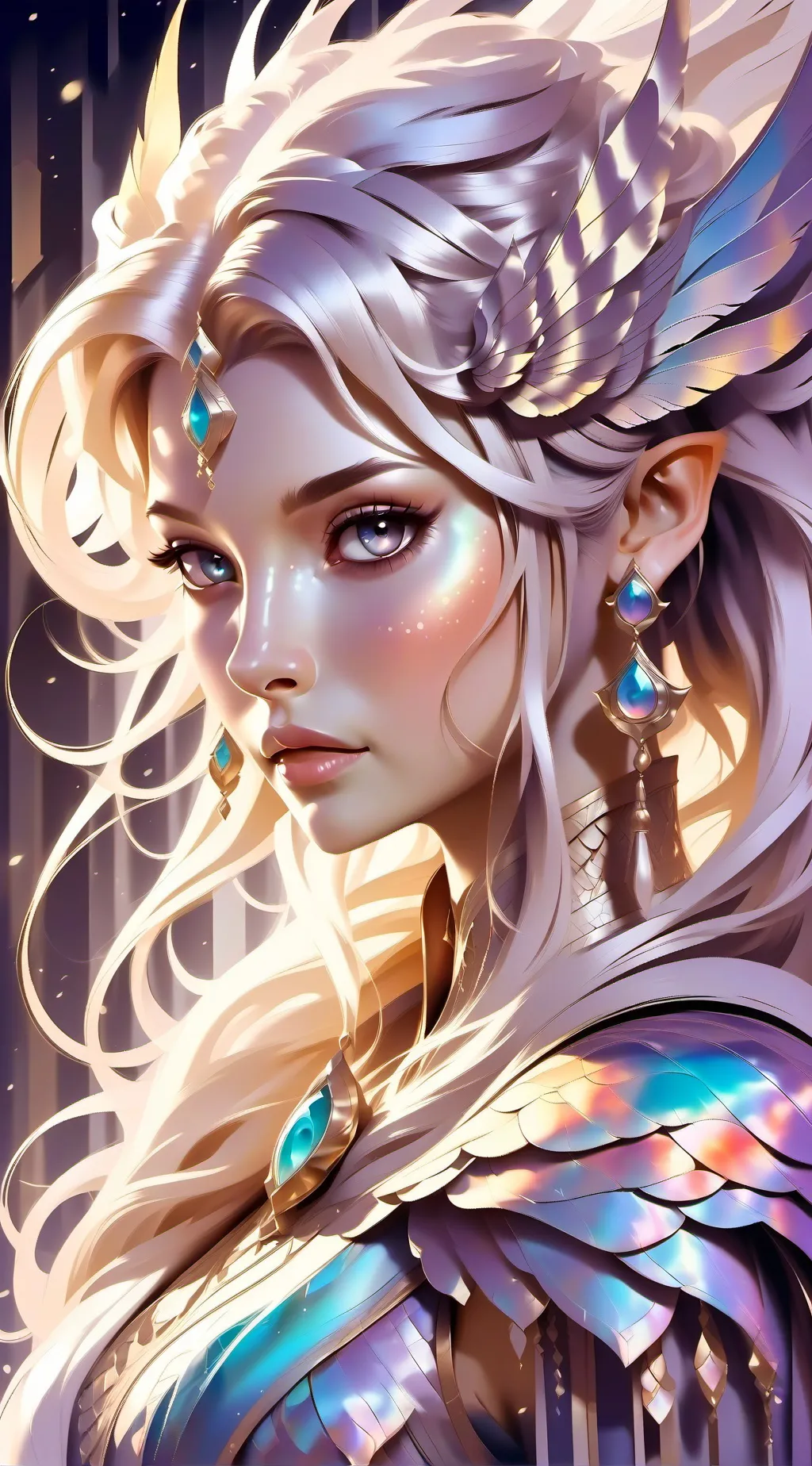 ai character: Queen background