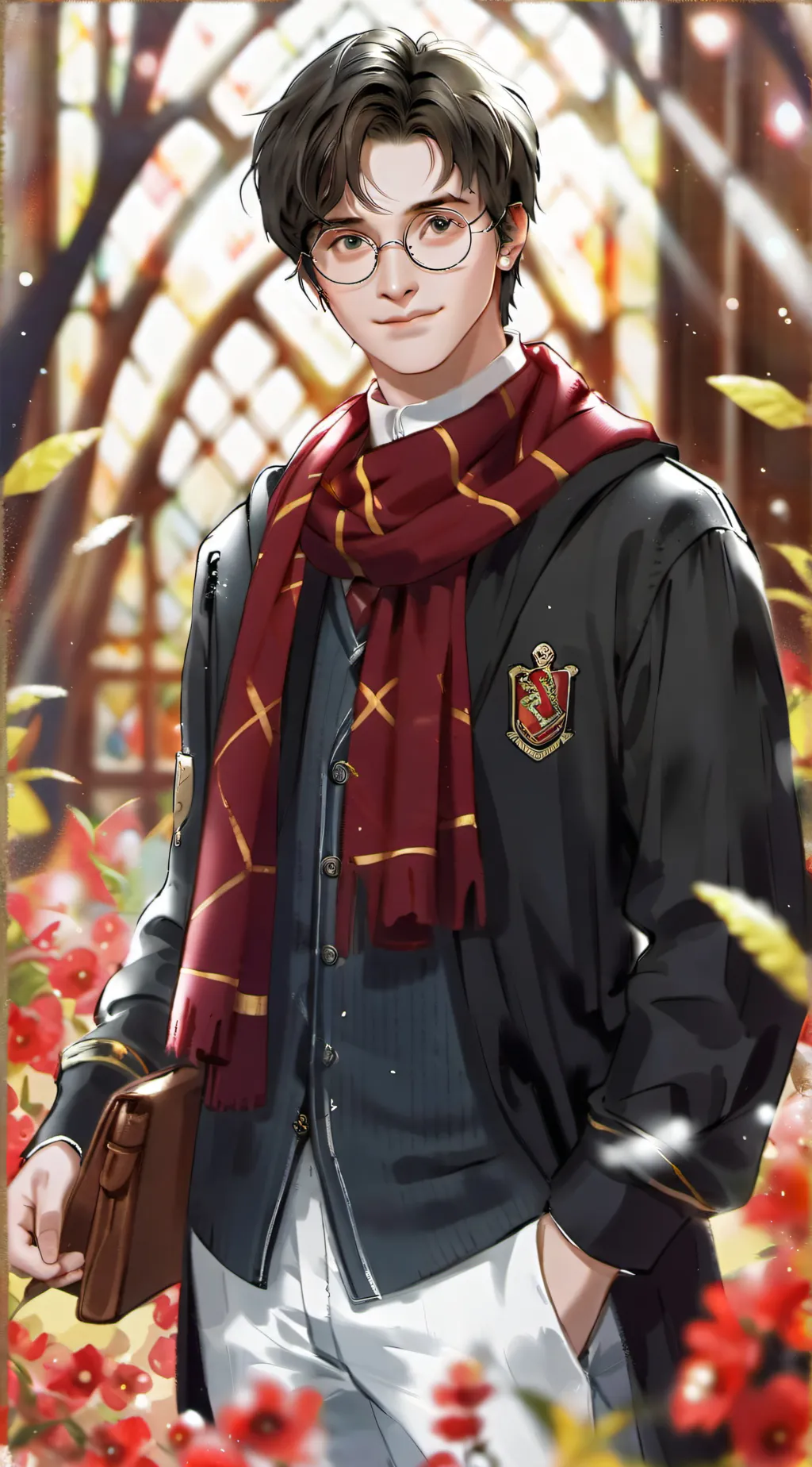 ai character: HARRY POTTER! background