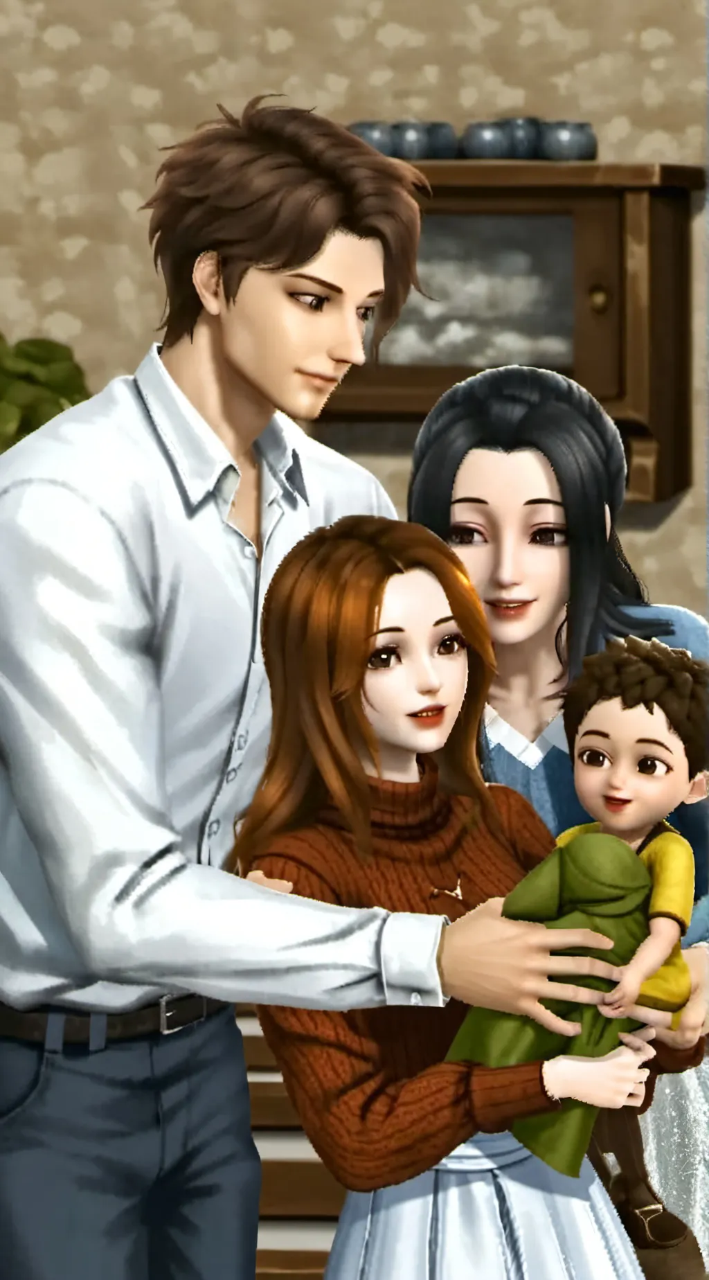 ai character: family background