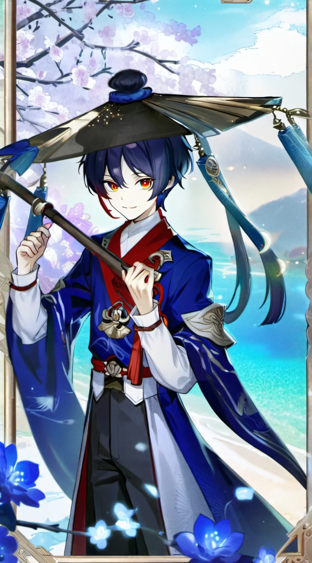 ai character: Wandere background