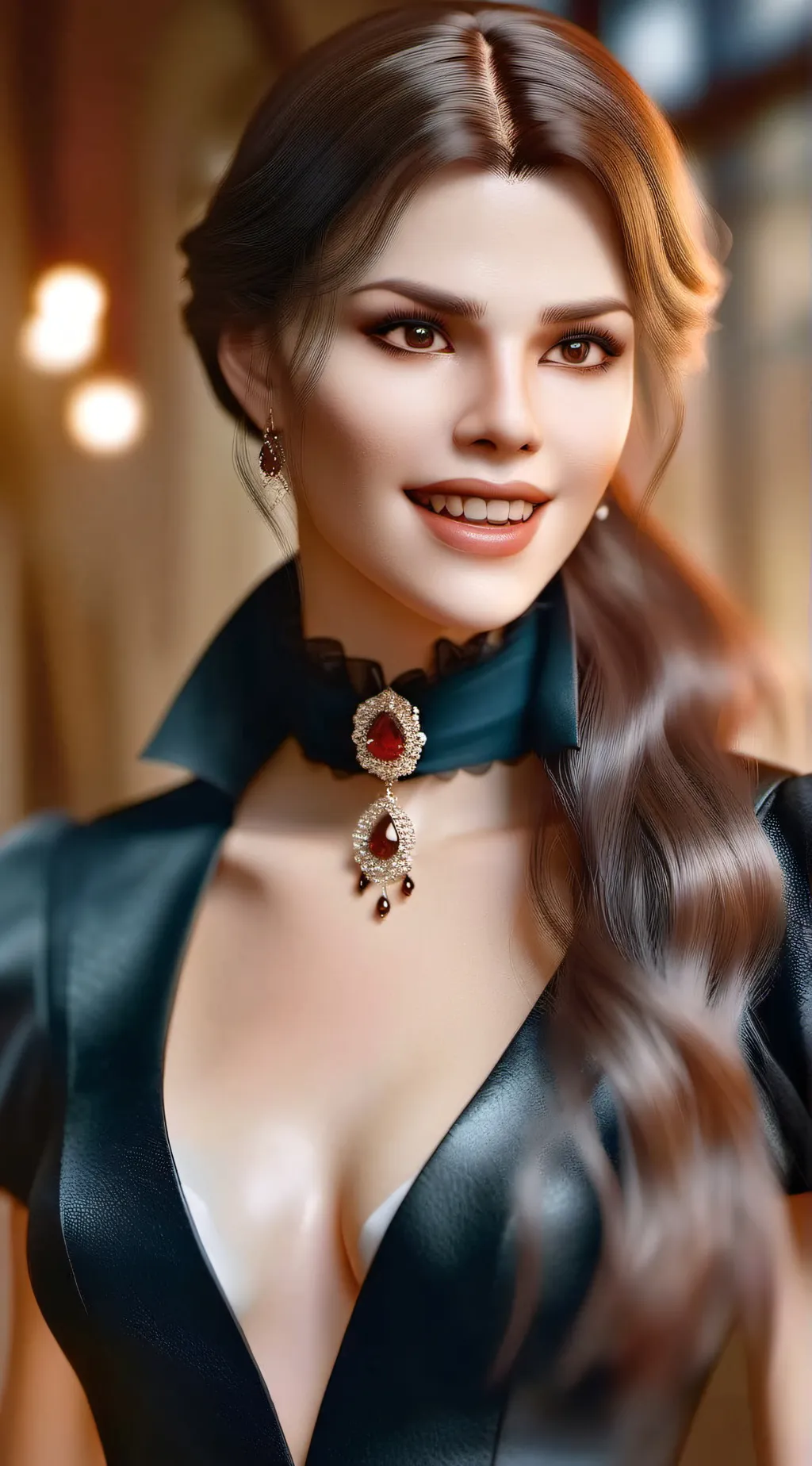 ai character: Stefani Fouche background