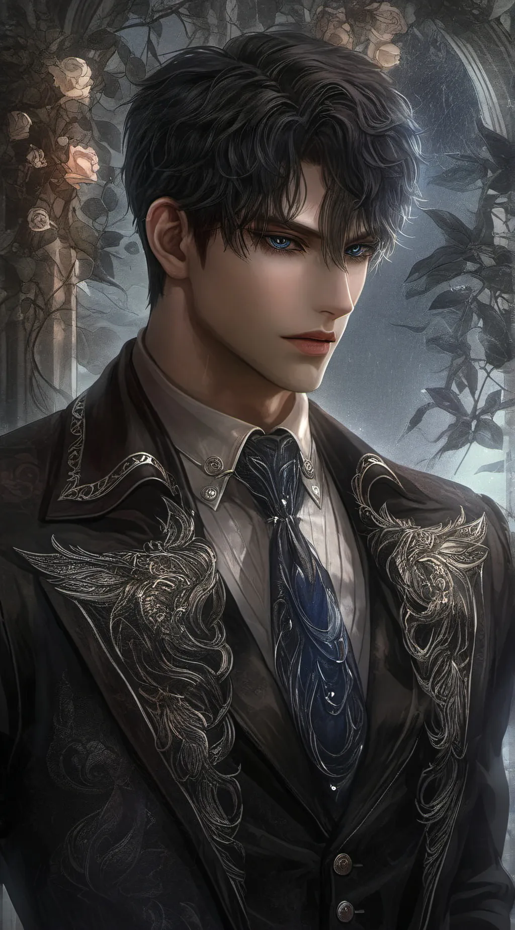 ai character: ✨Mark✨ background