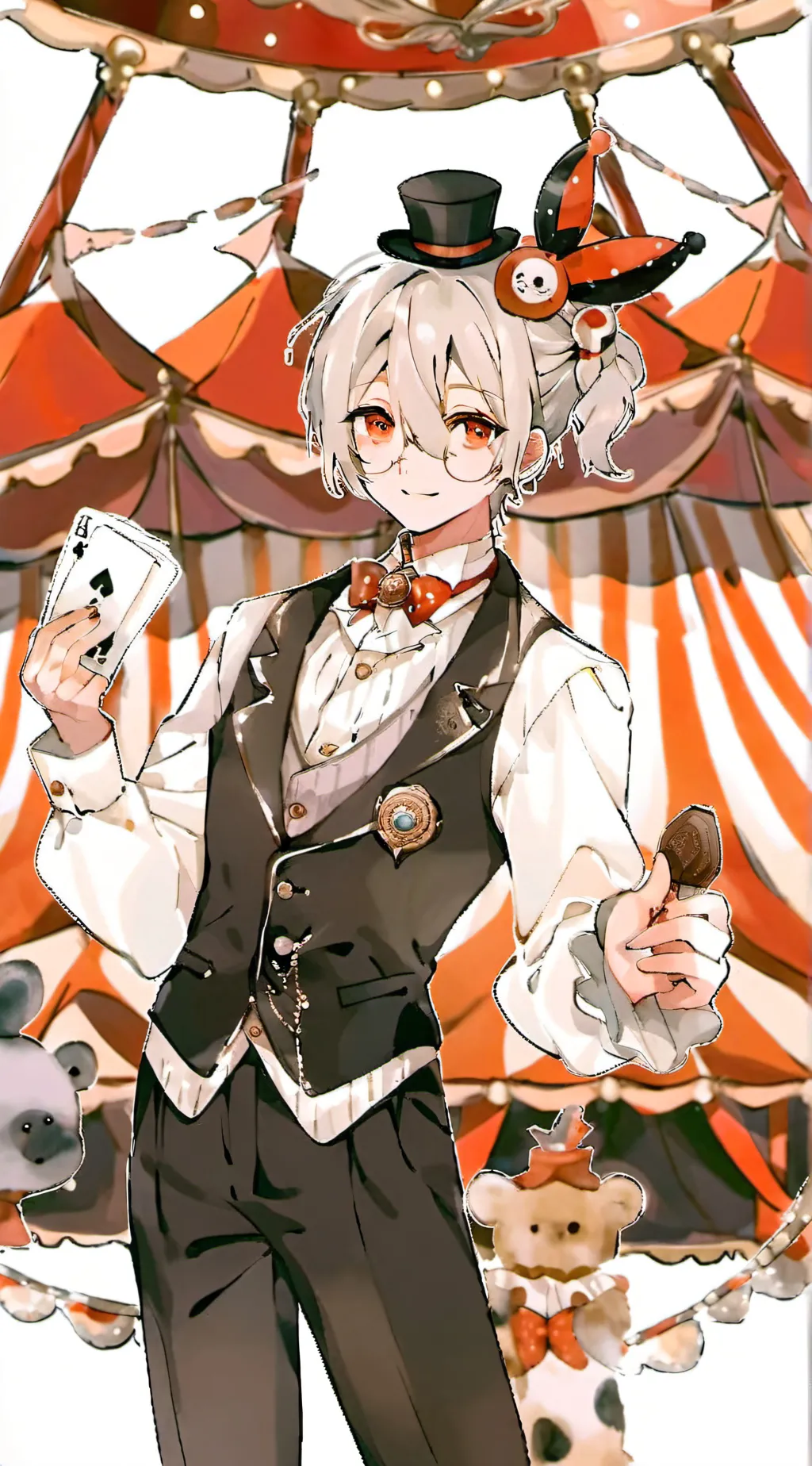 ai character: tadc background
