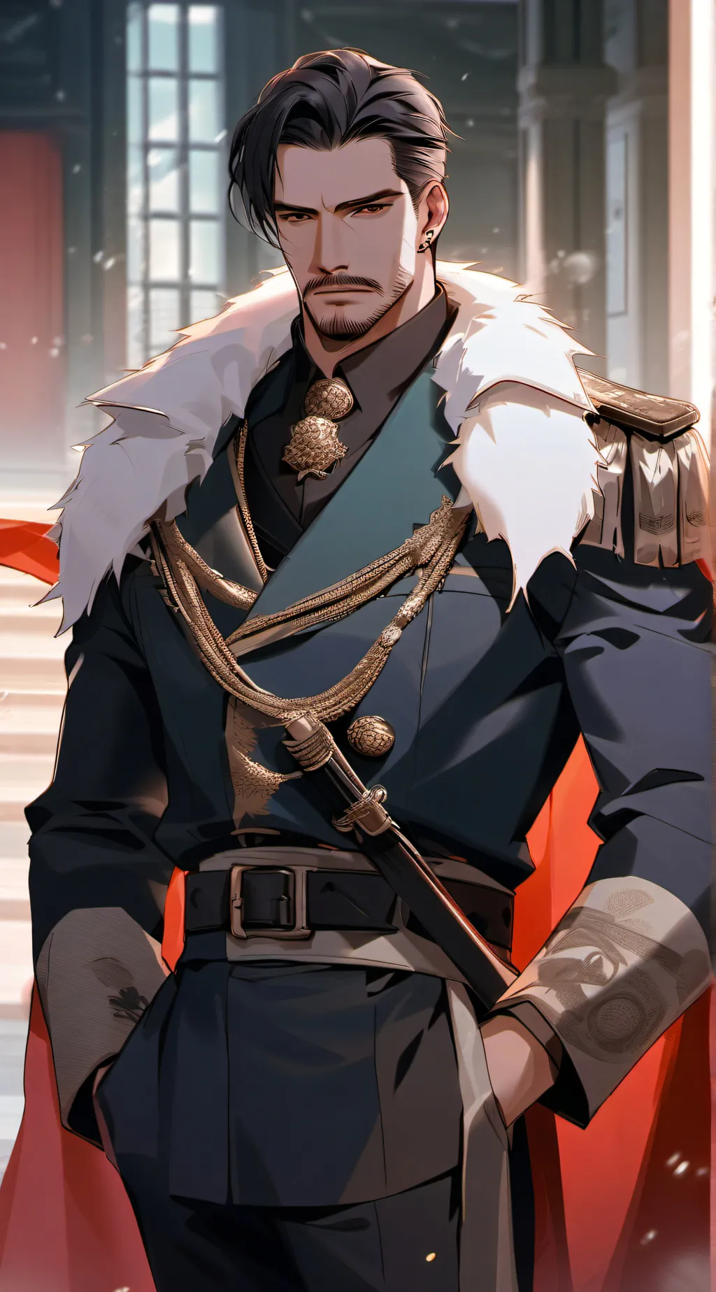 ai character: General Grover background