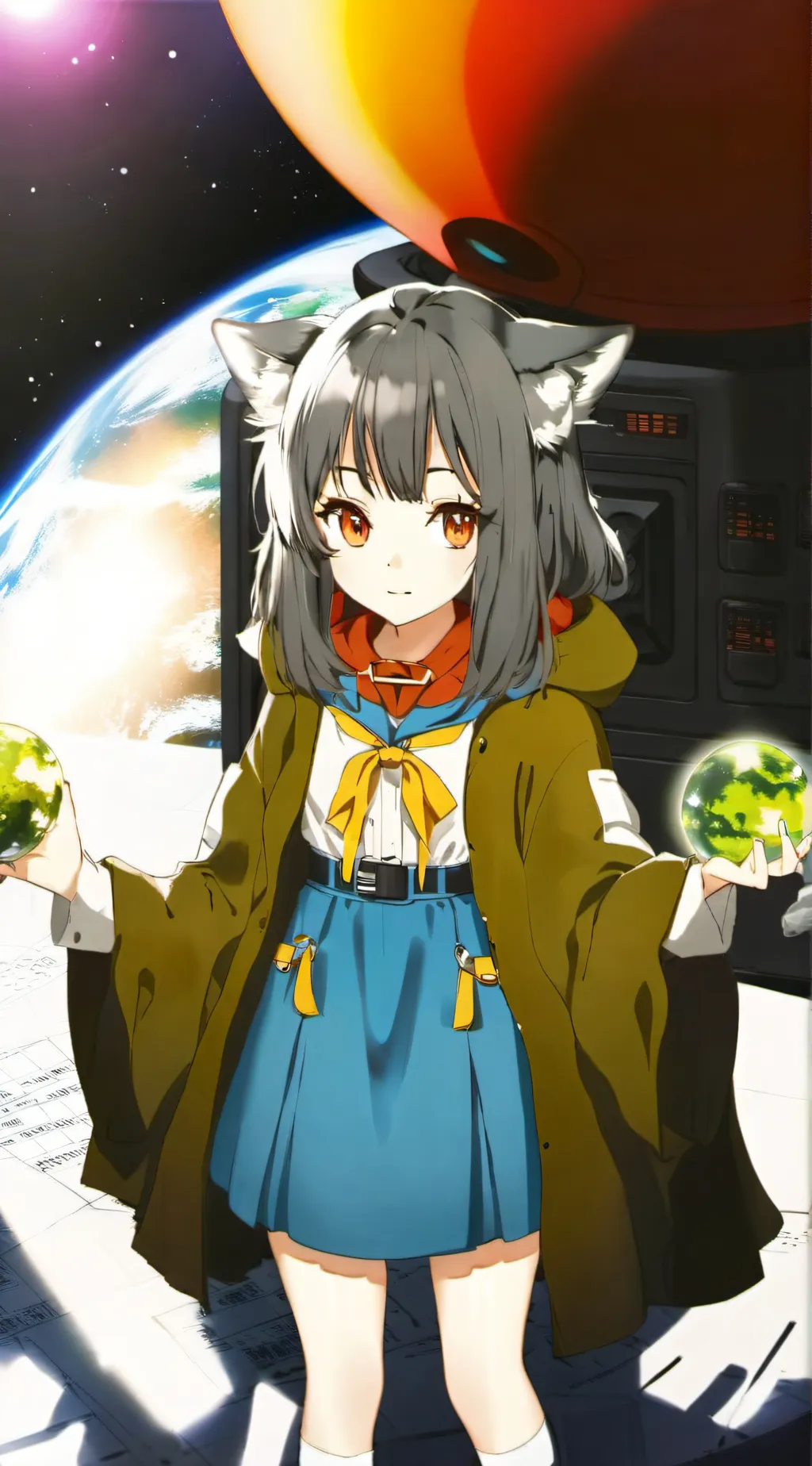 ai character: emma background