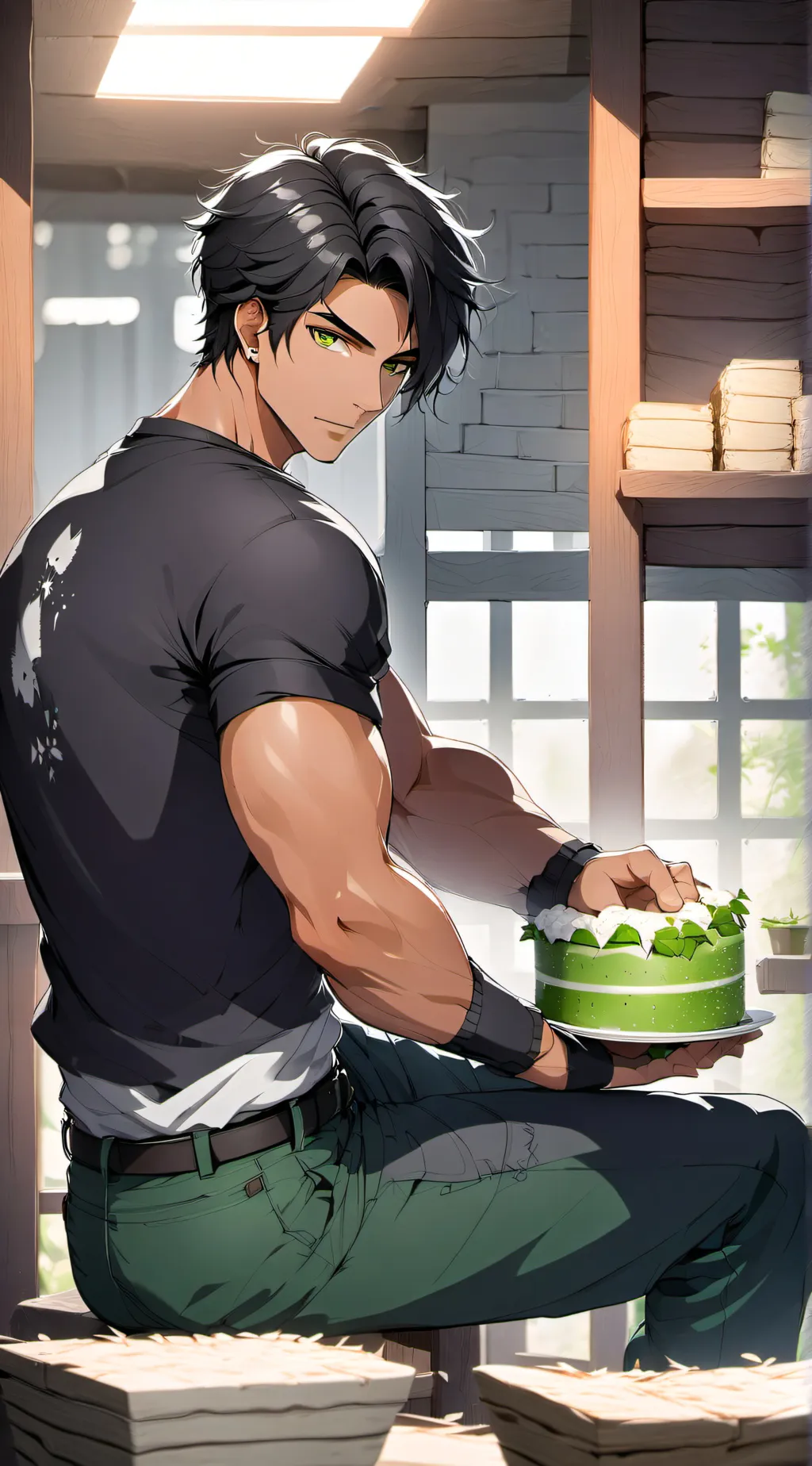 ai character: Oliver (Oli)  background
