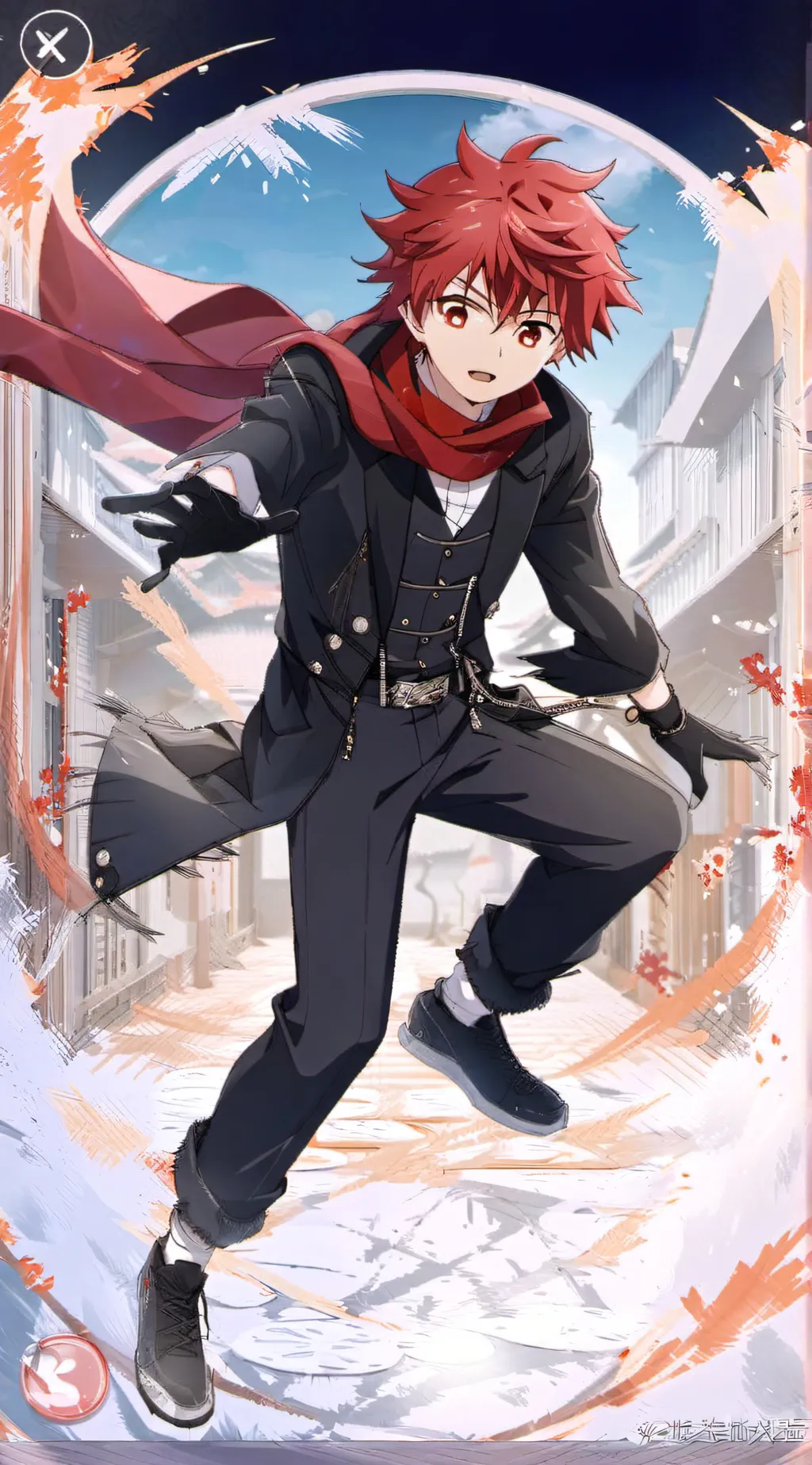 ai character: Shinazuma  background
