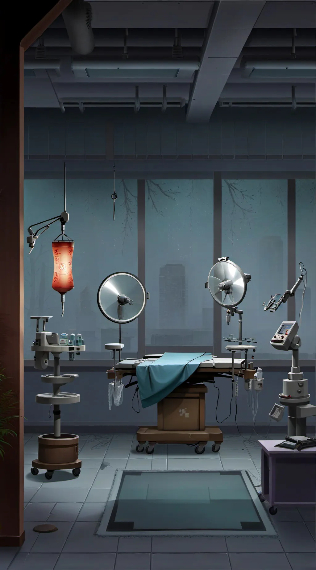 ai character: ￼Surgery background
