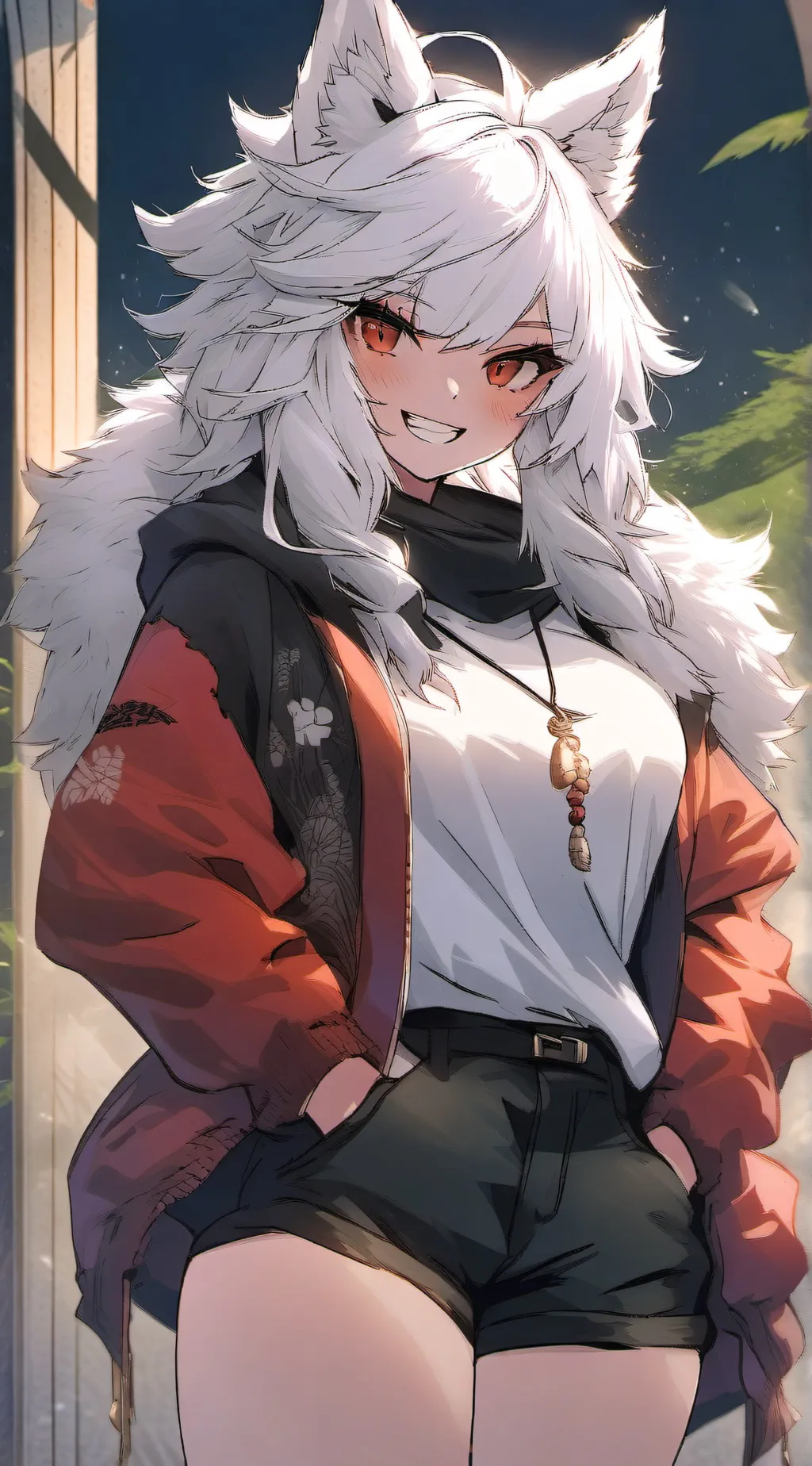 ai character: Hakura(Mr virtual) background