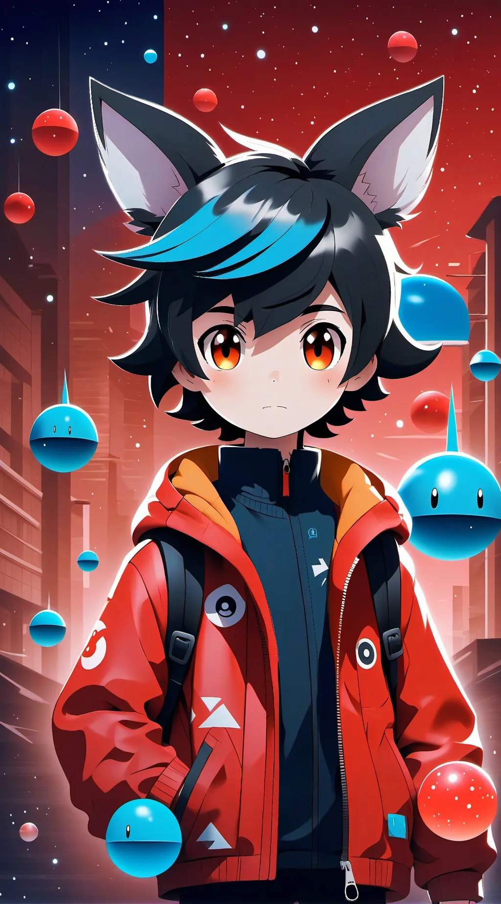 ai character: Leo background
