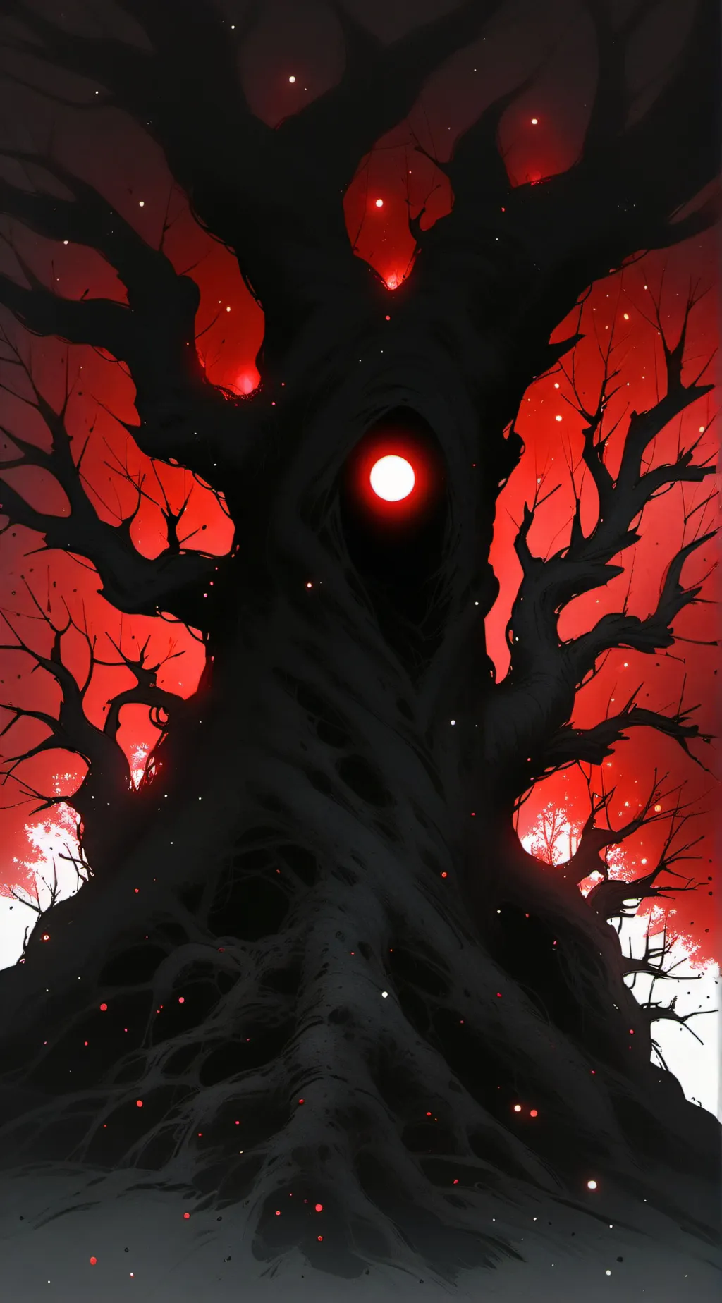 ai character: Sprunki (RUN AWAY) background