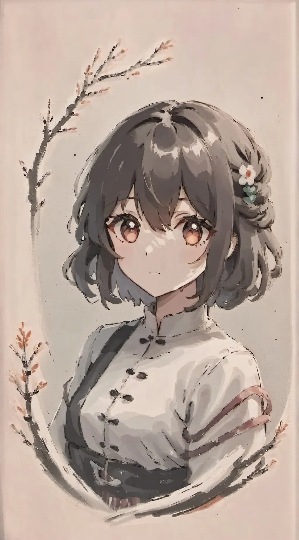 ai character: Shimori background