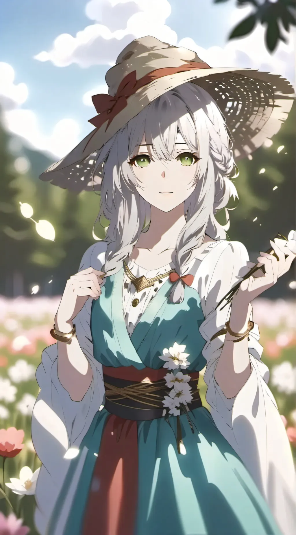 ai character: luna background