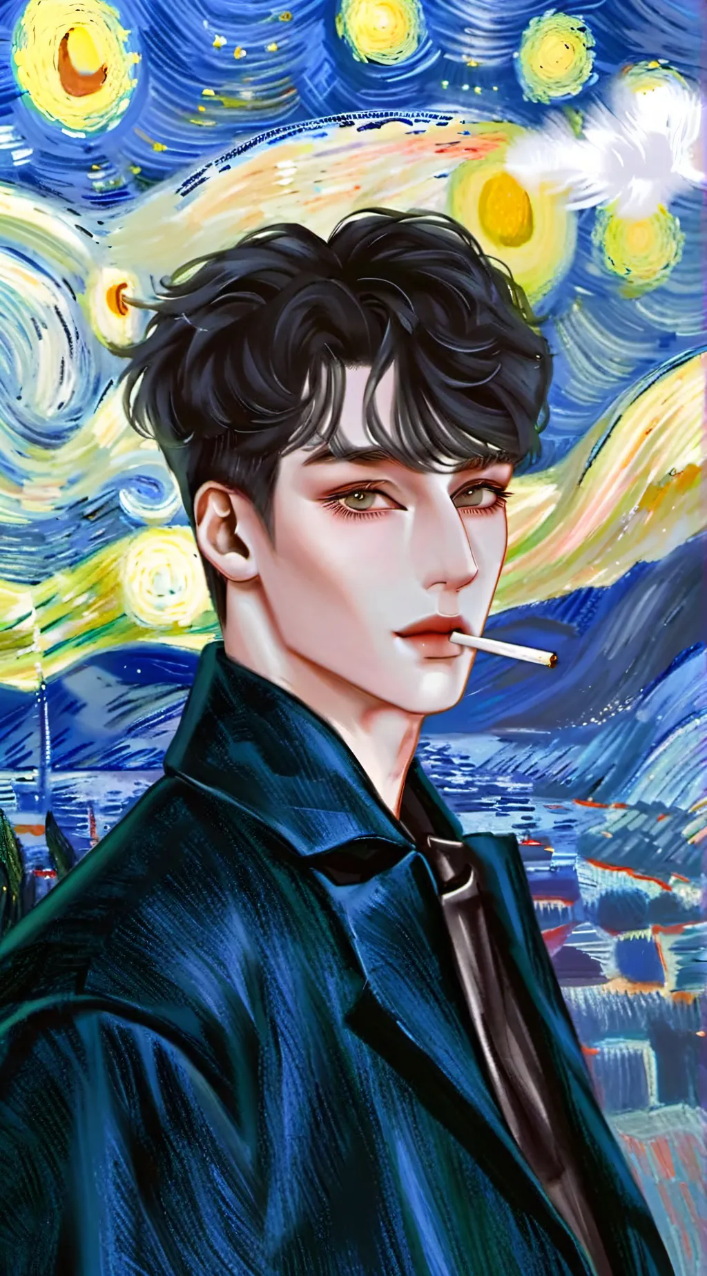 ai character: Jamie  background