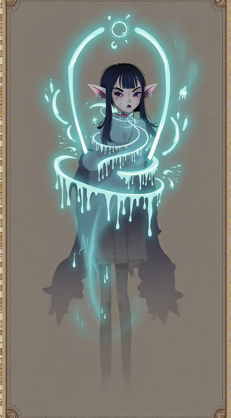 ai character: Elly background