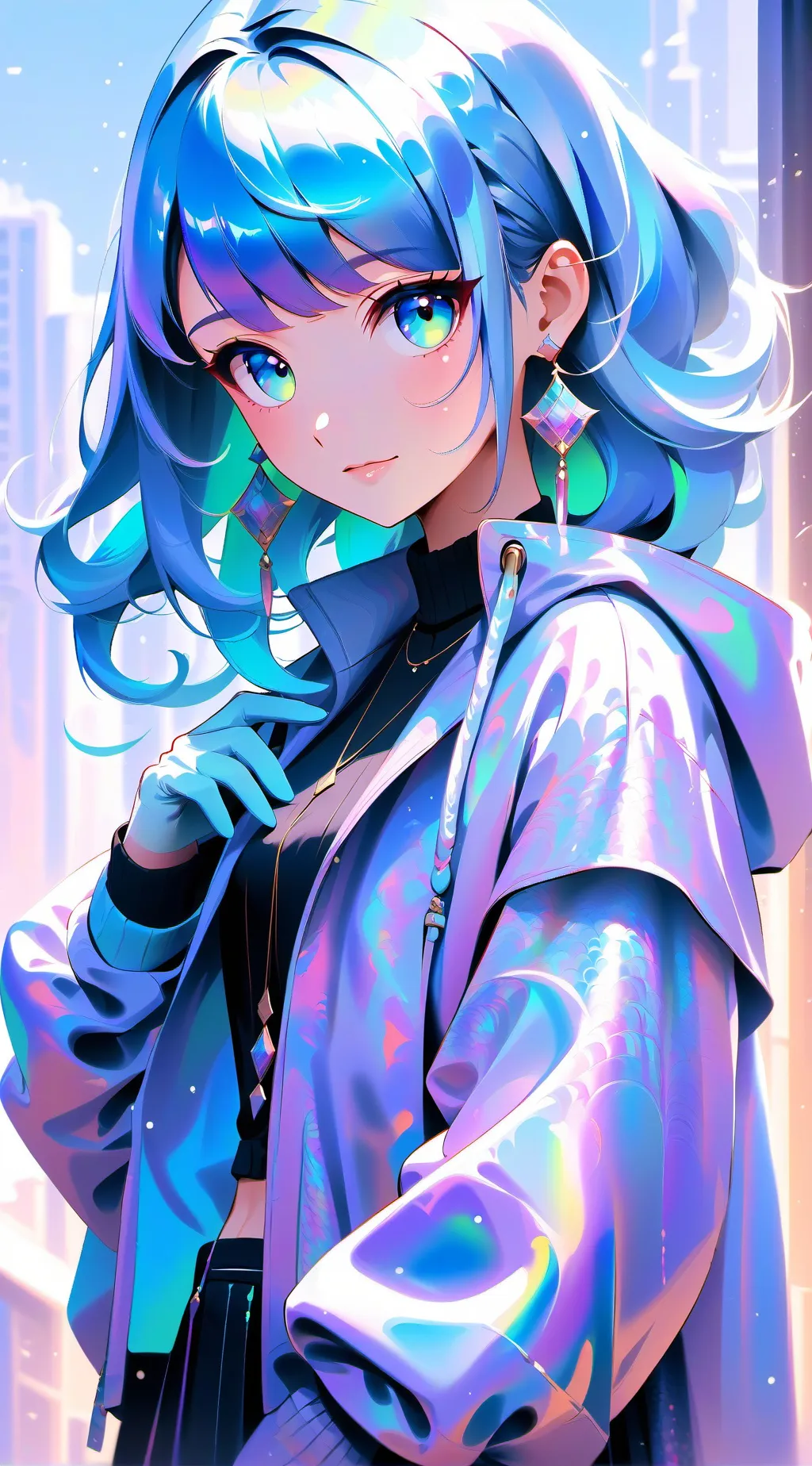 ai character: Mira background