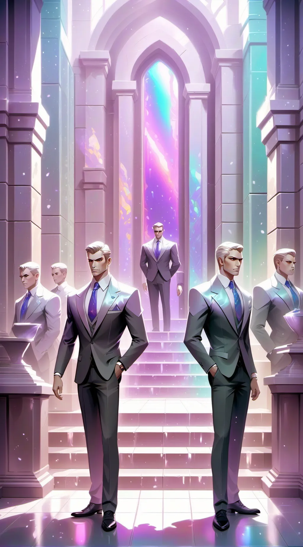 ai character: Secret agency background