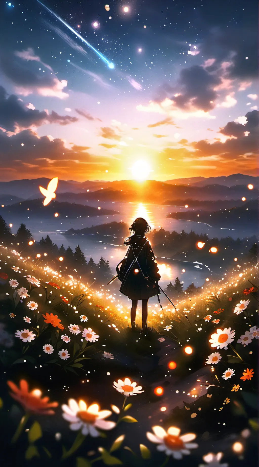 ai character: melody background