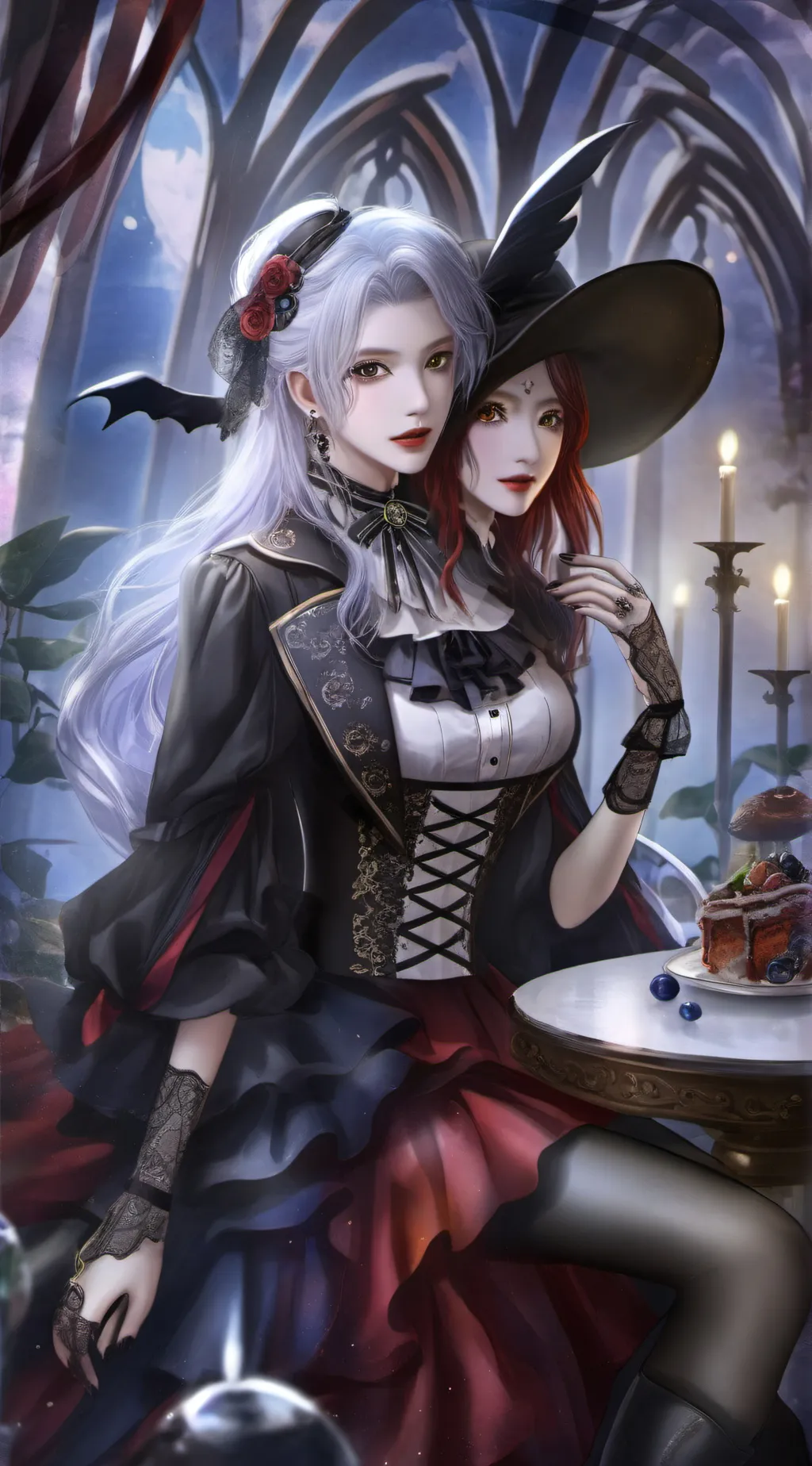 ai character: ❤️the twins❤️ background
