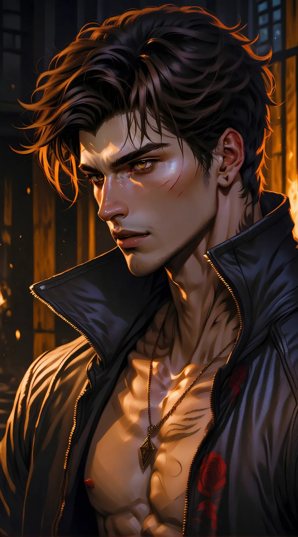 ai character: Kai background