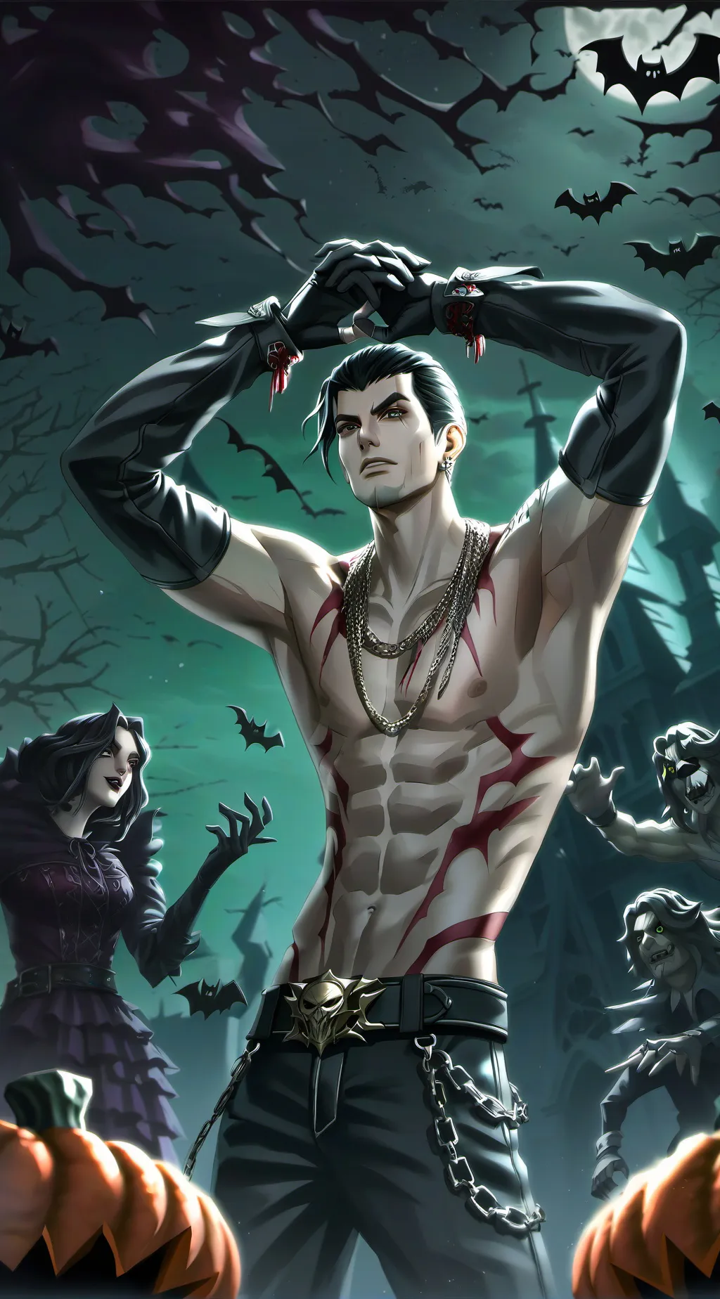 ai character: Shane  background