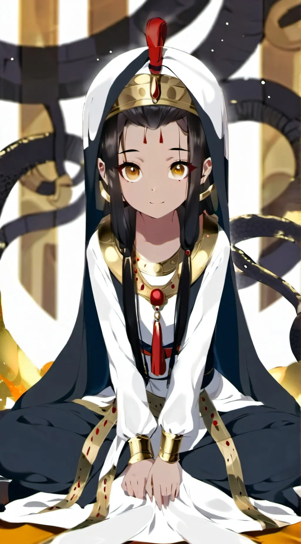 ai character: Pharao background