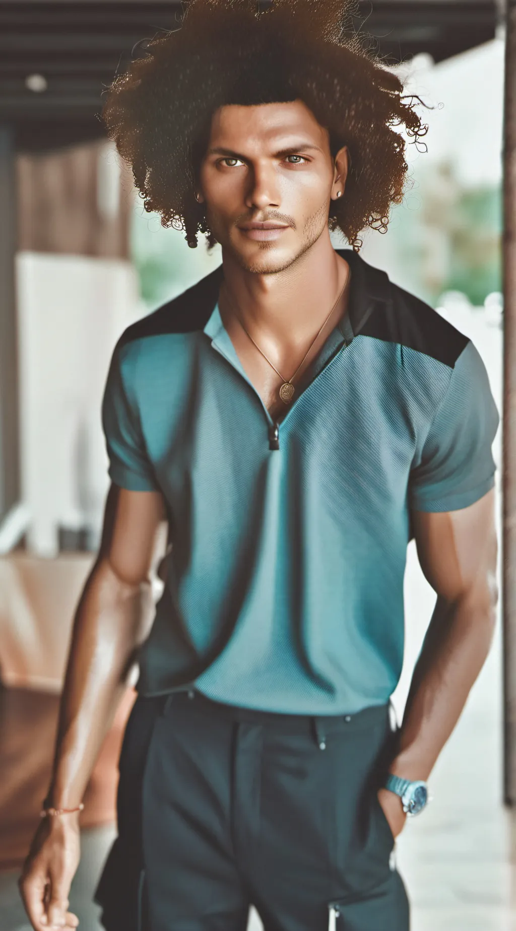 ai character: Andrew background