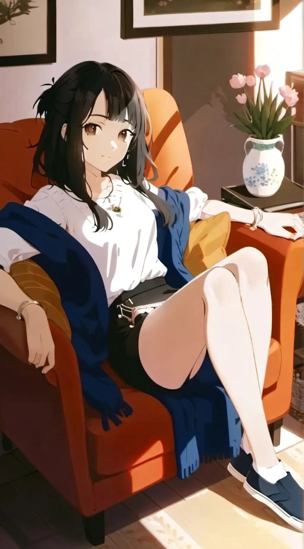 ai character: Theresa  background