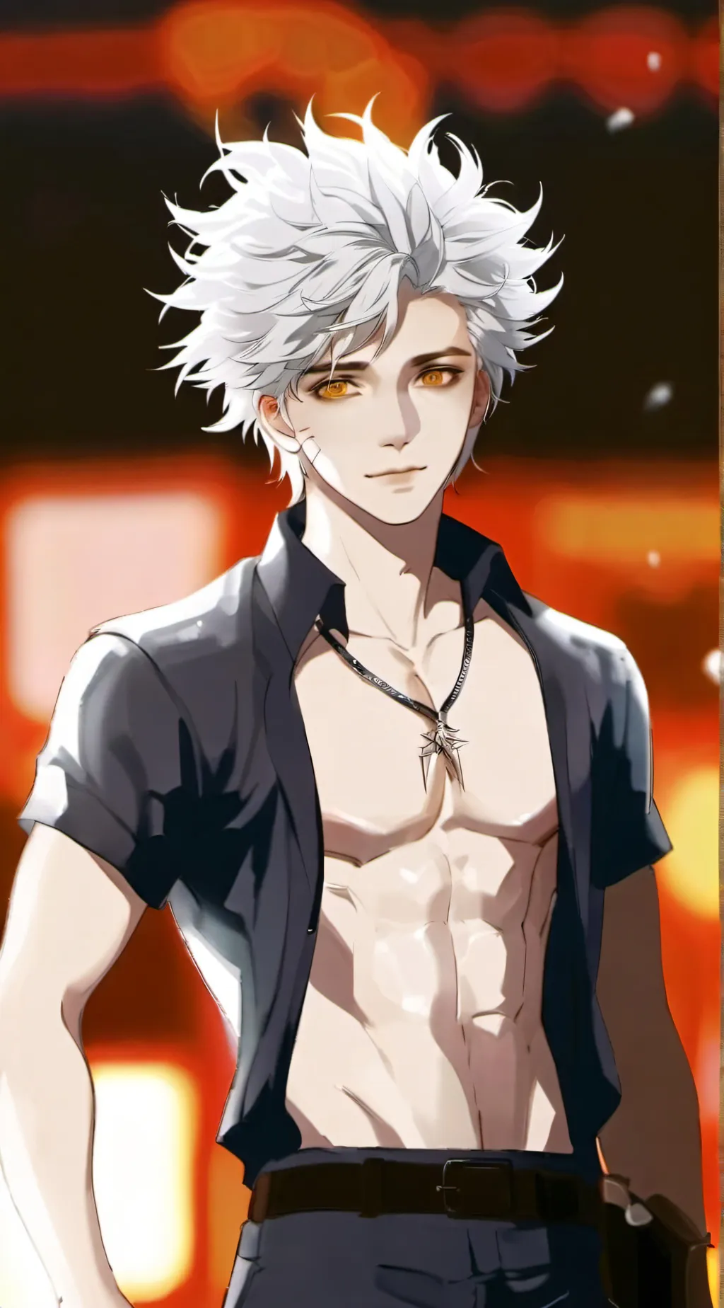 ai character: scarifice of shp background