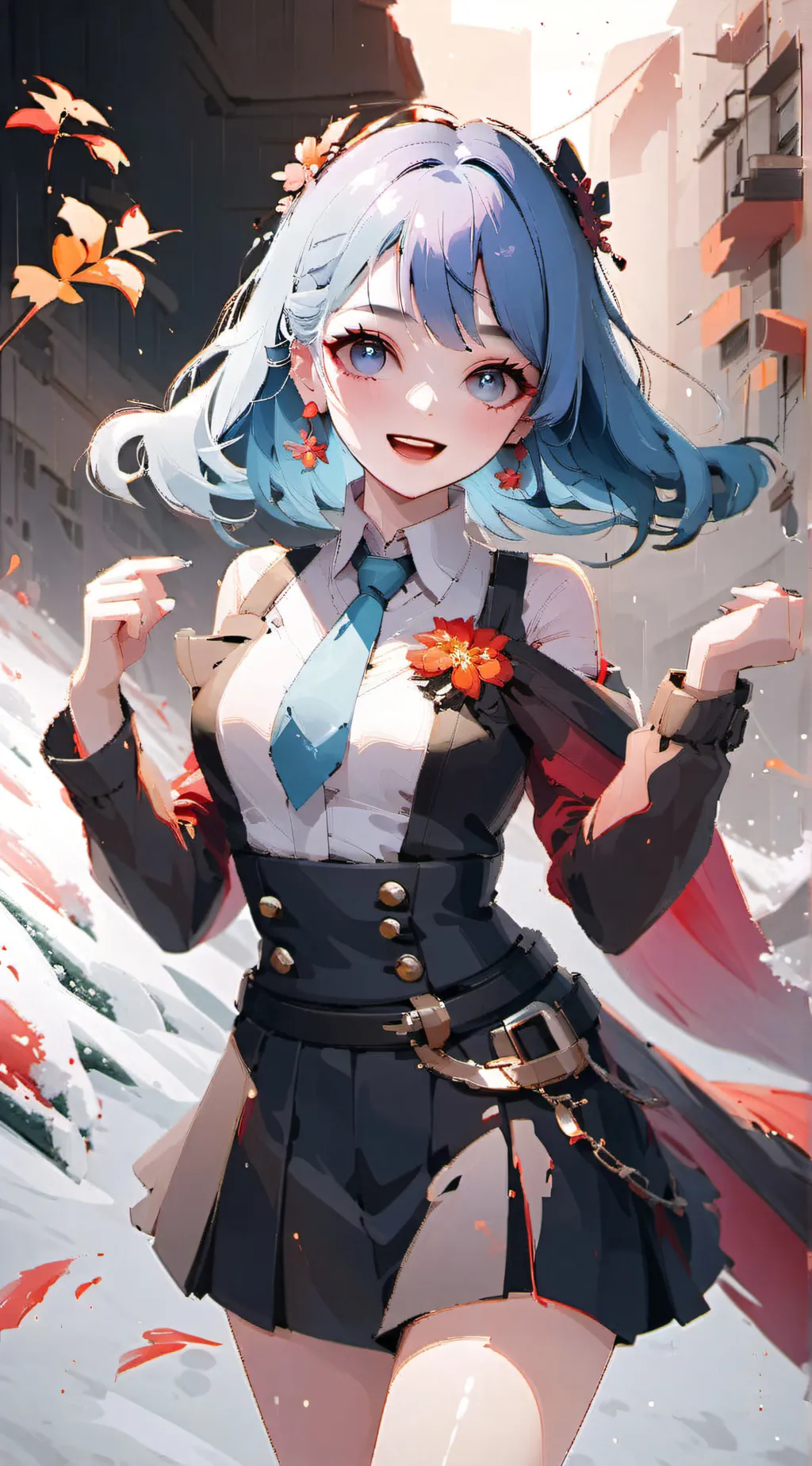 ai character: MIKU background