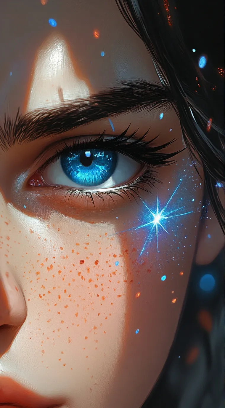 ai character: Power of face background