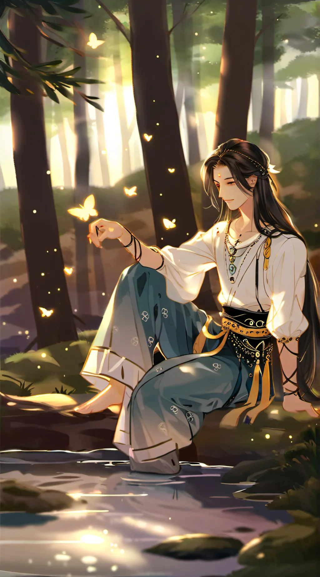ai character: It’s ok background