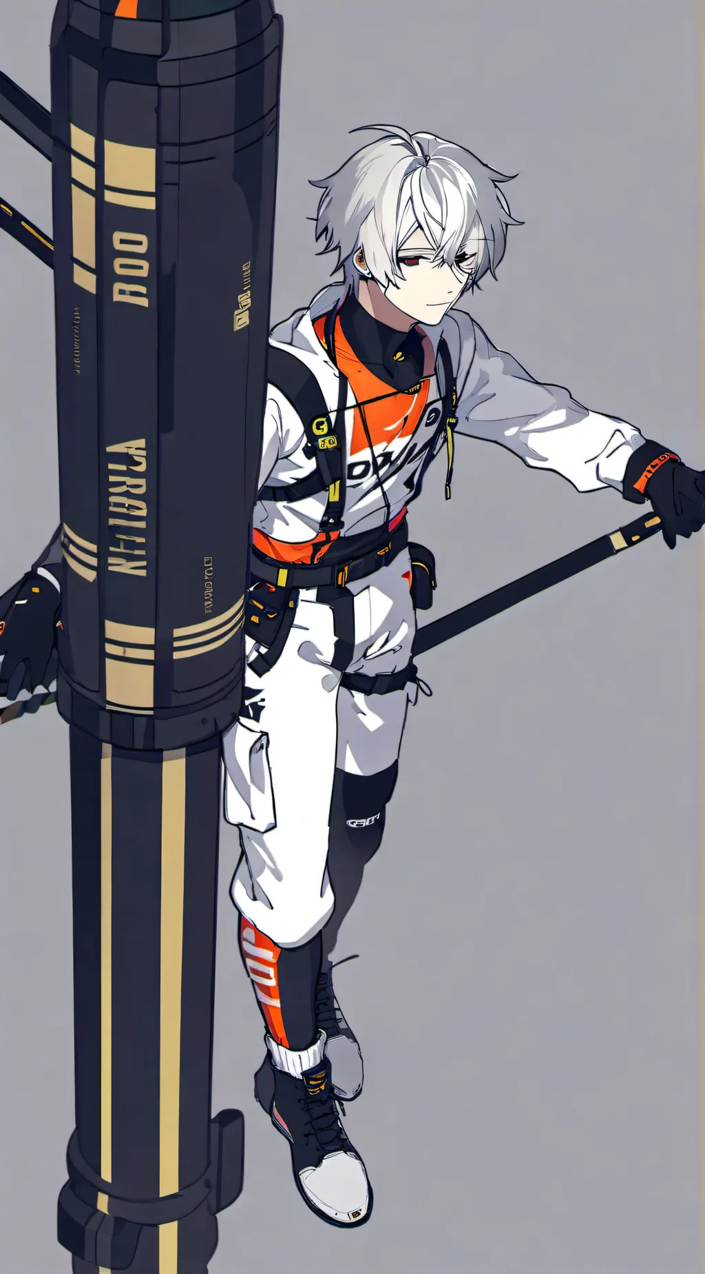 ai character: samurai ribelle background