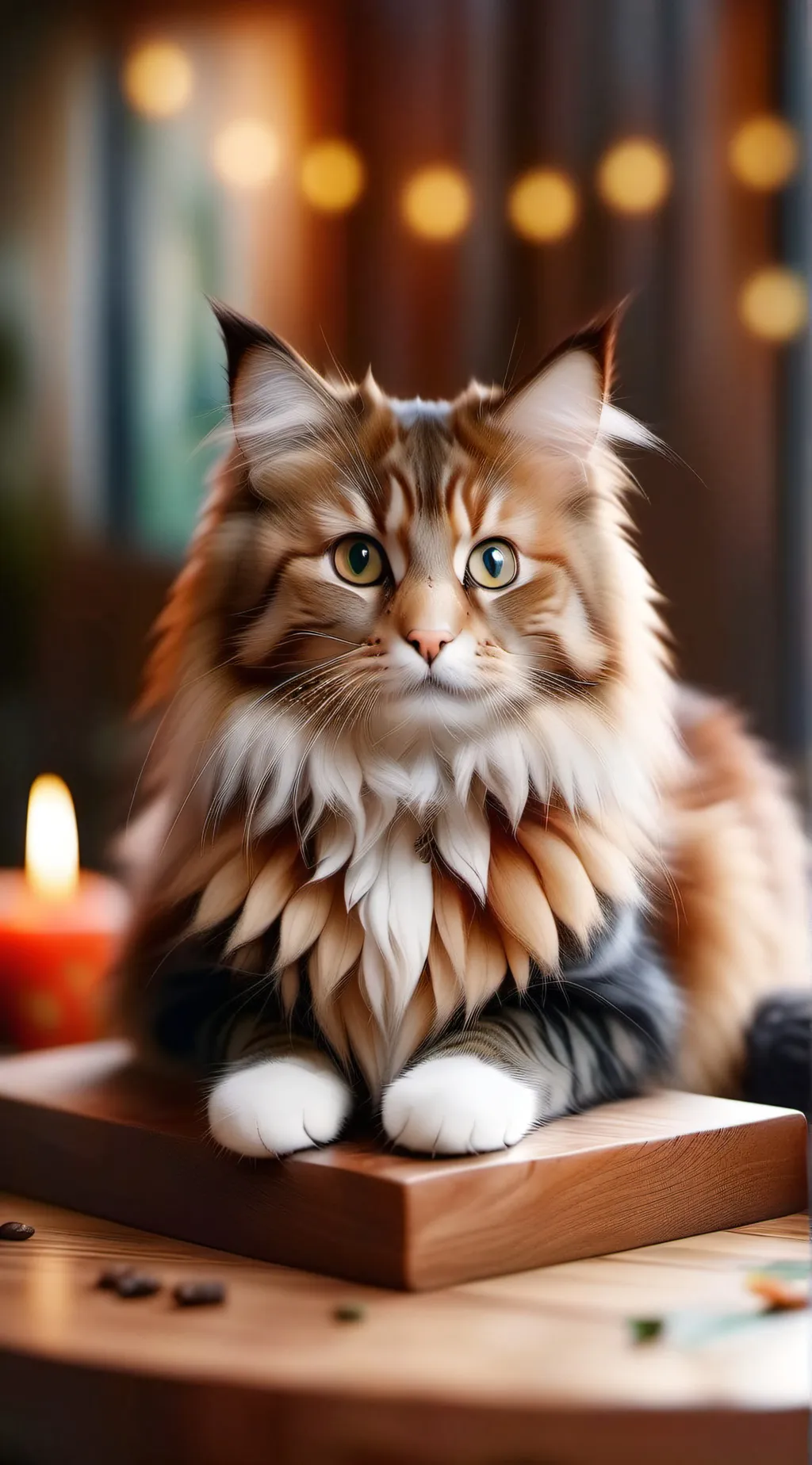 ai character: cat background
