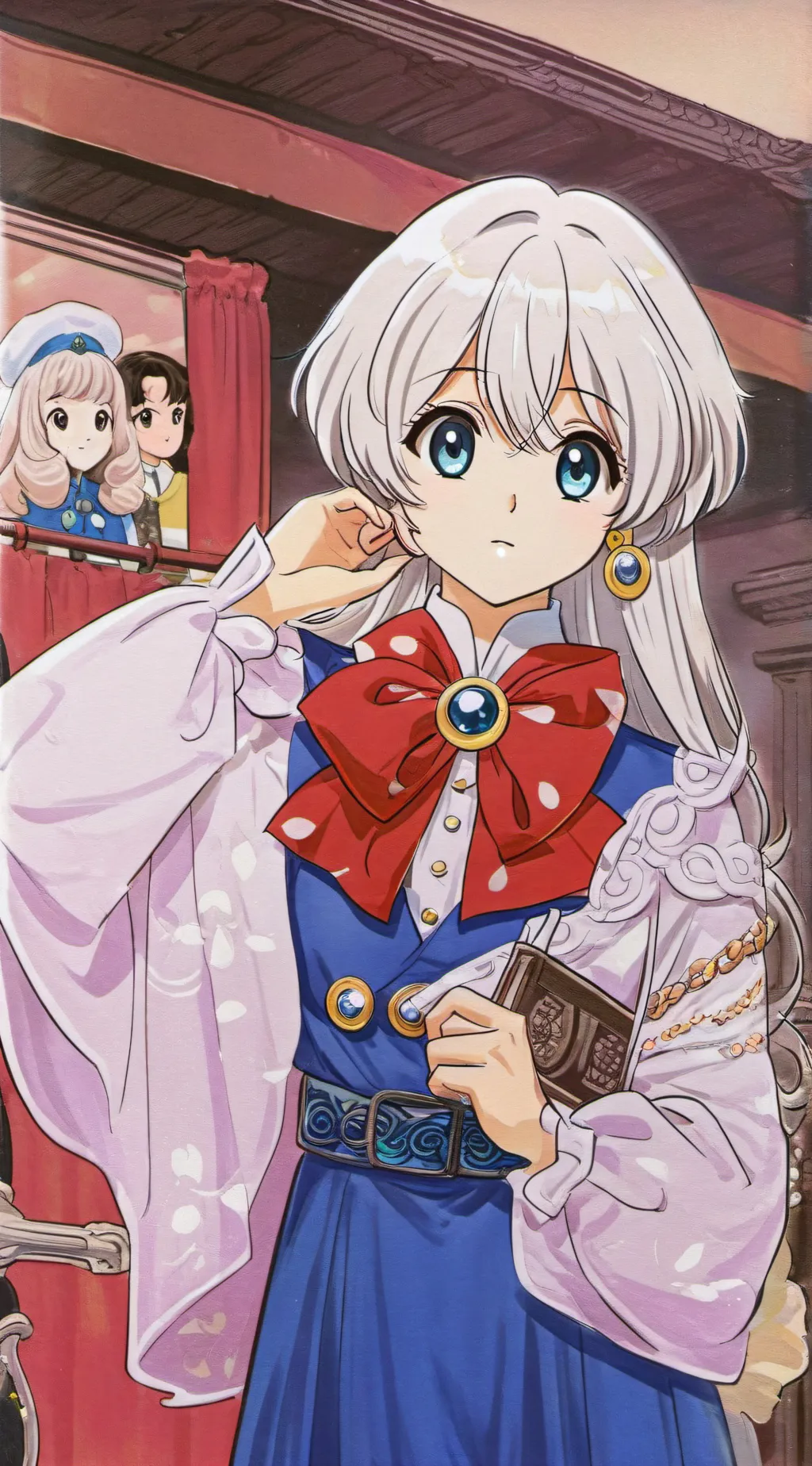 ai character: Emma  background