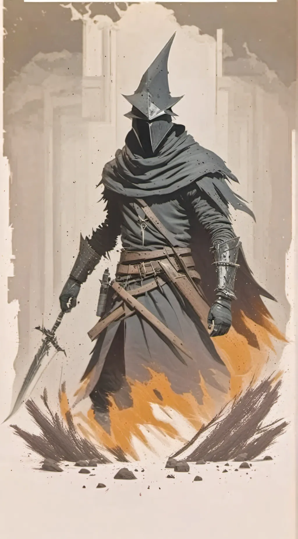 ai character: Abyss Watcher background