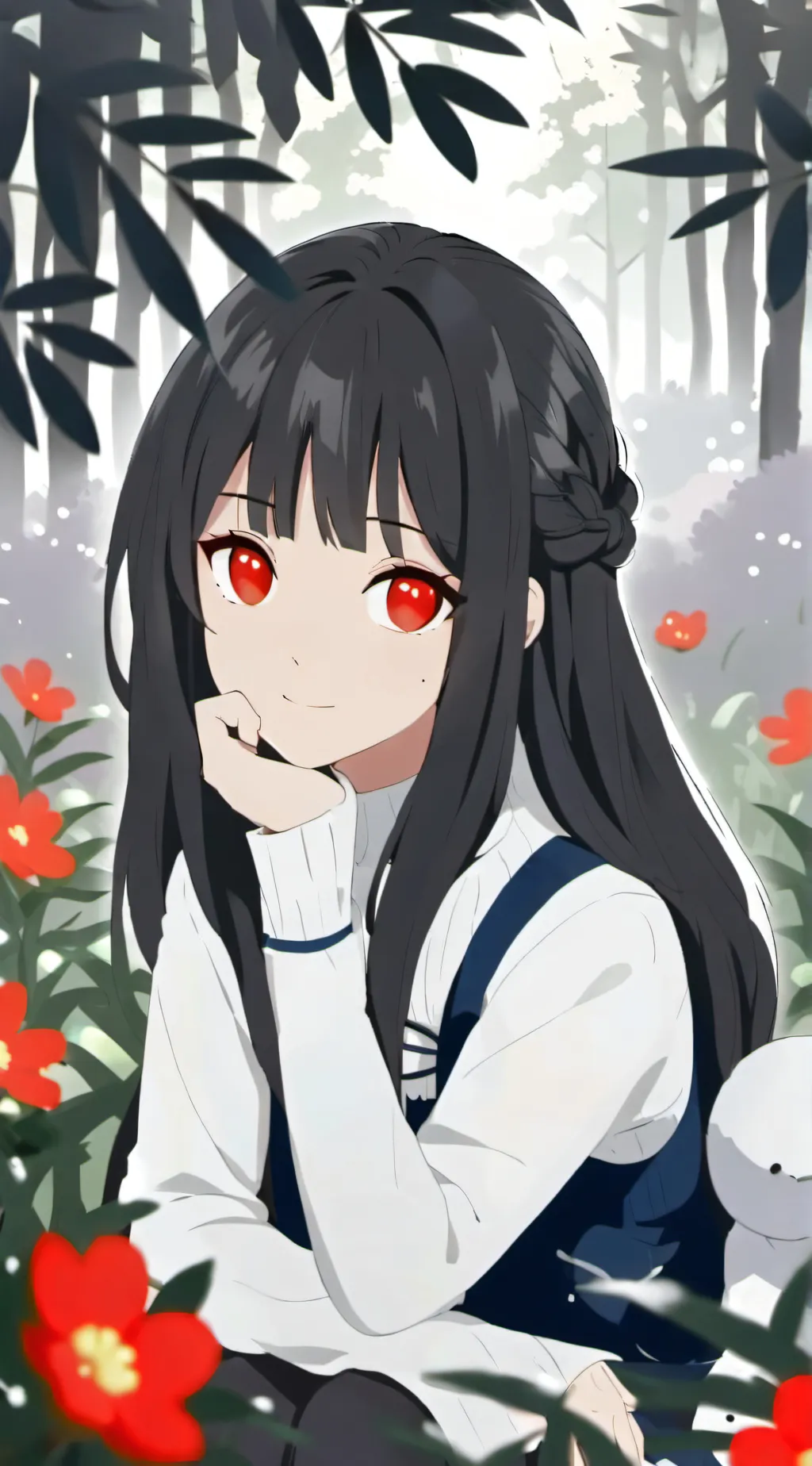 ai character: Demon slayer  background