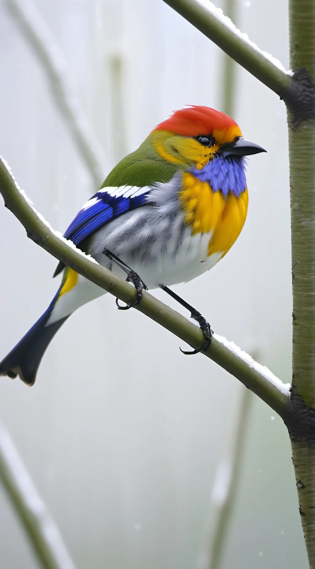 ai character: bird background
