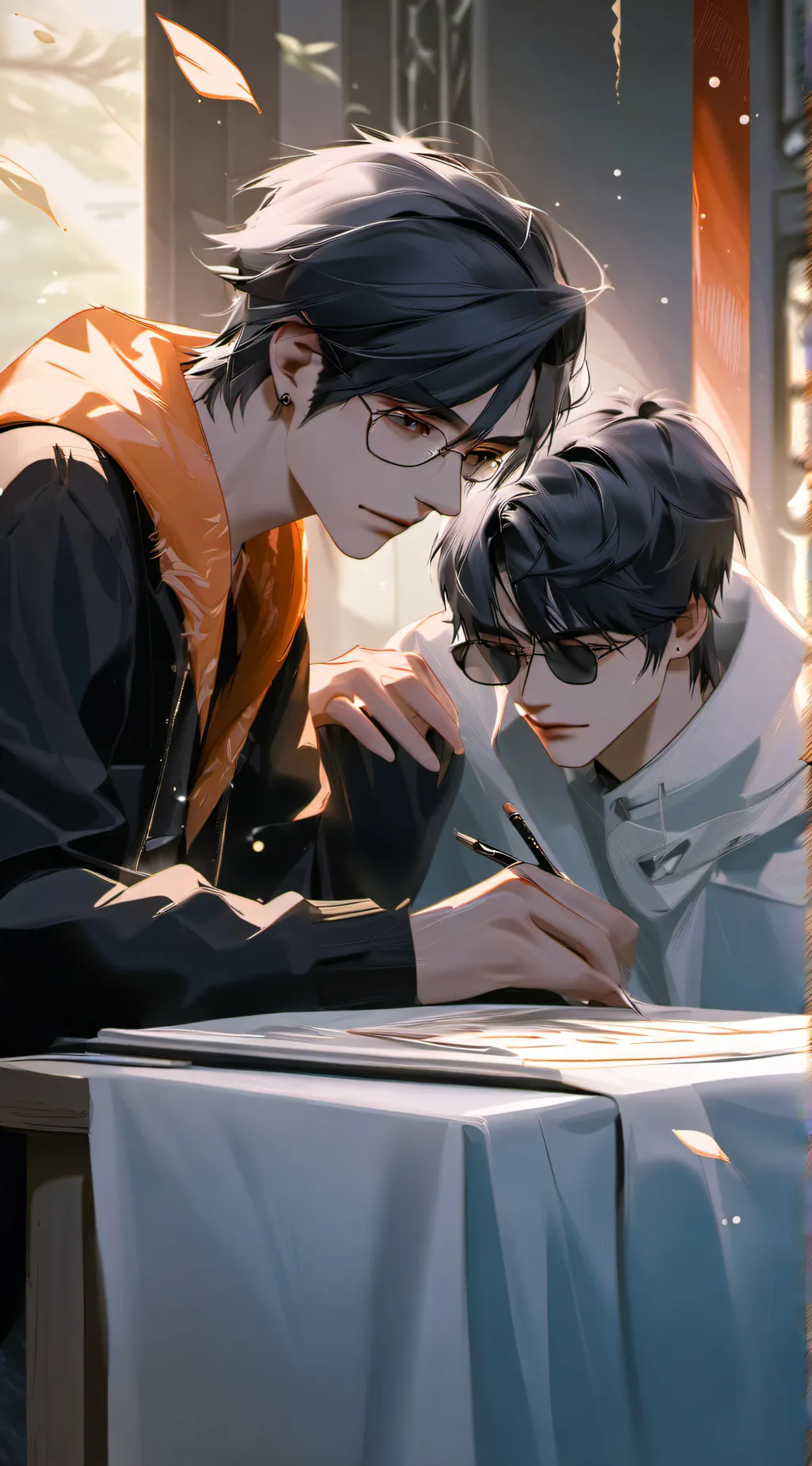 ai character: Gay  background