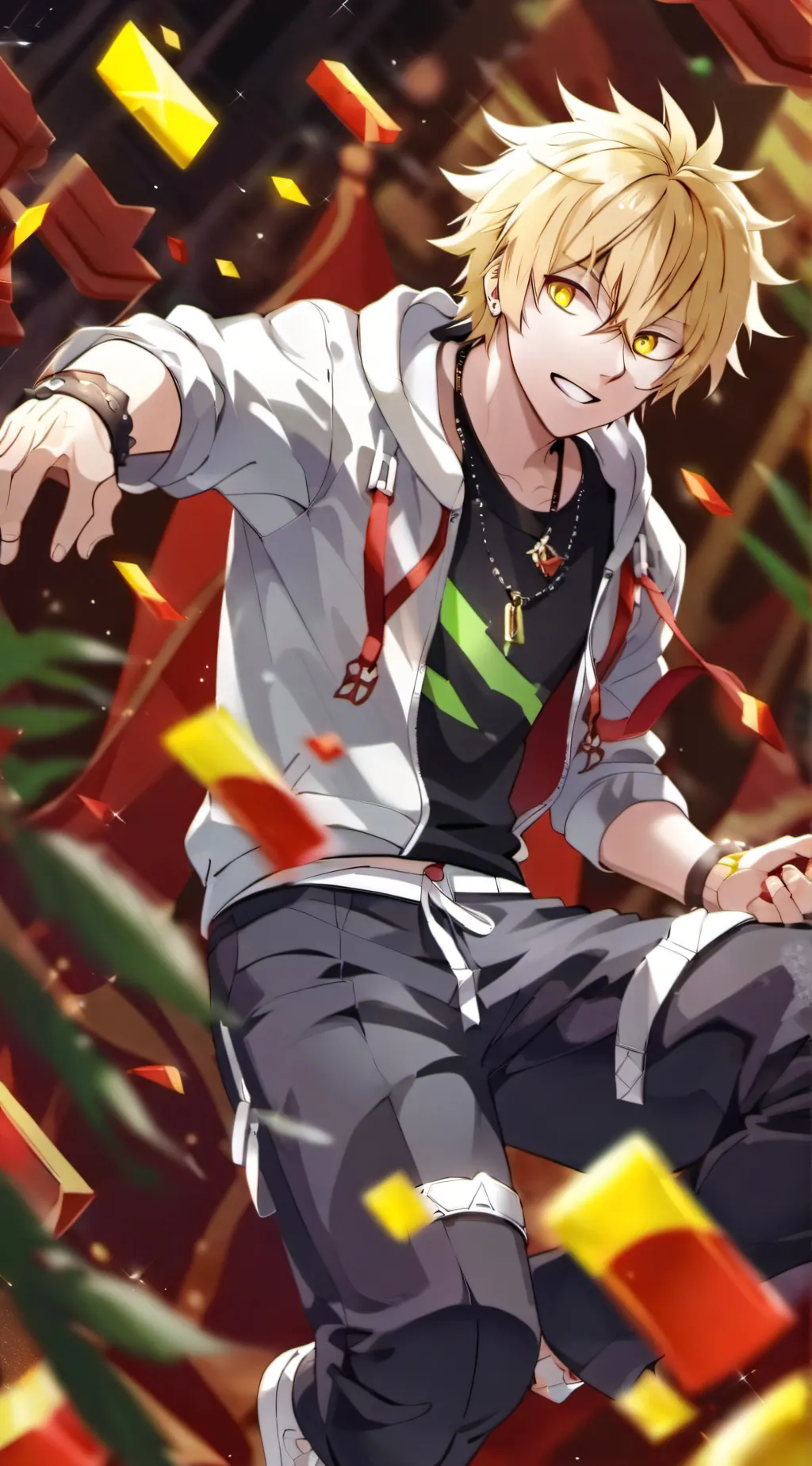 ai character: bakugo background