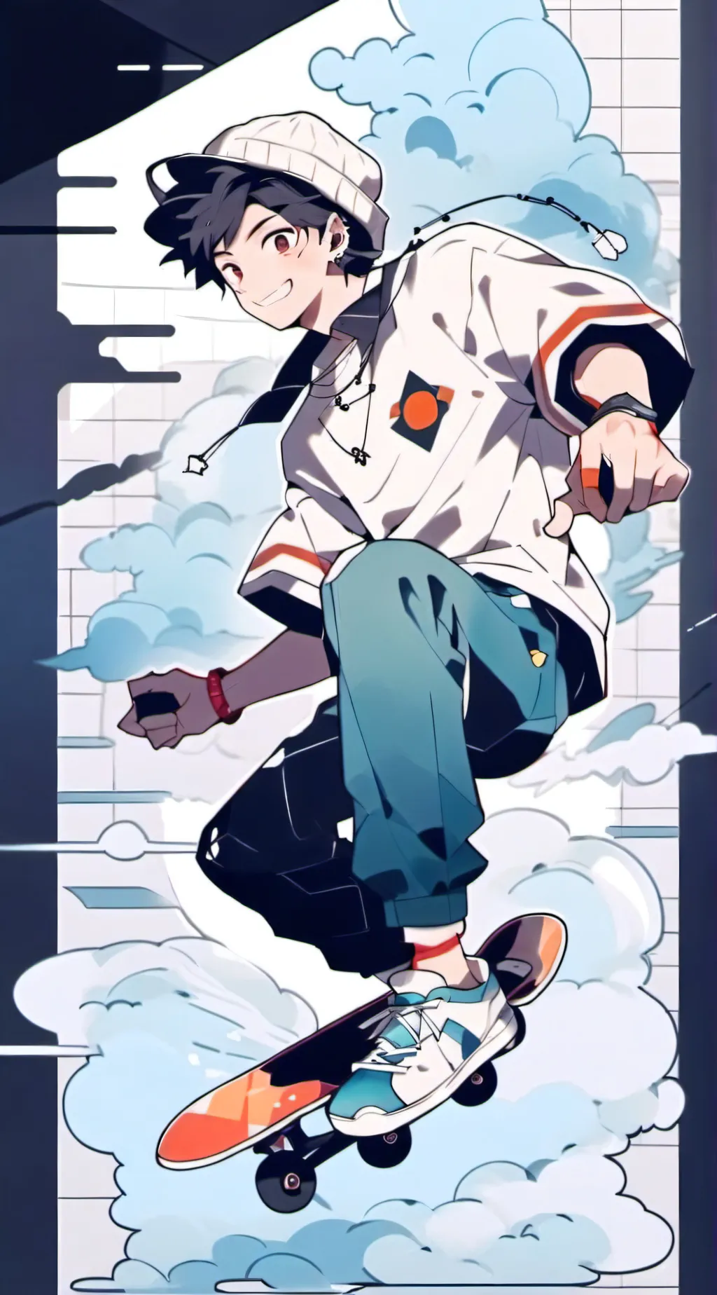 ai character: John ￼ background