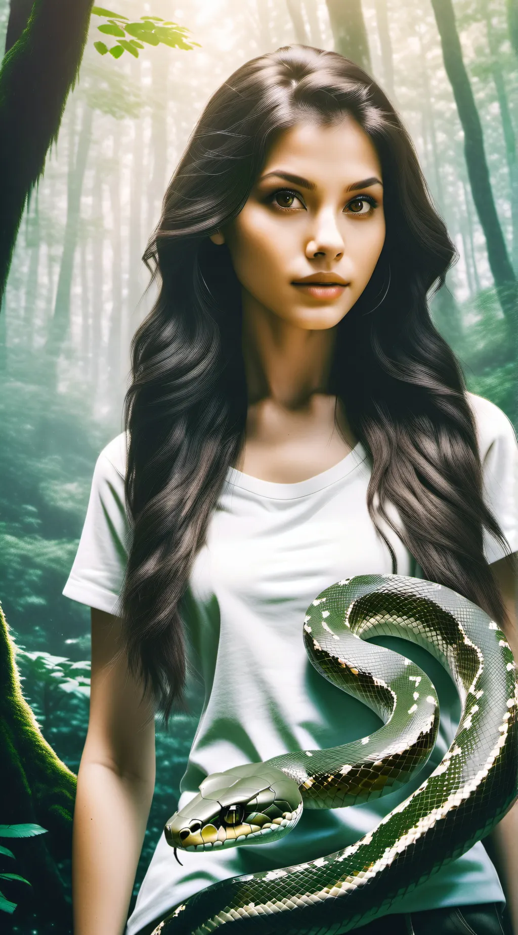 ai character: Stefani  background
