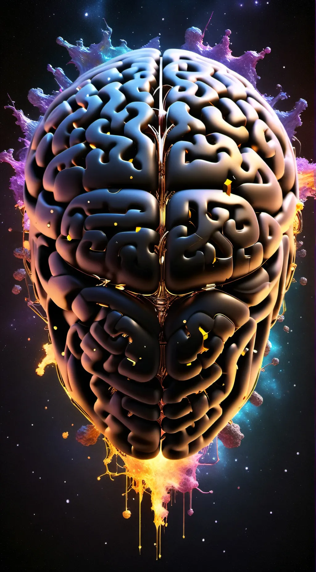 ai character: Your brain  background