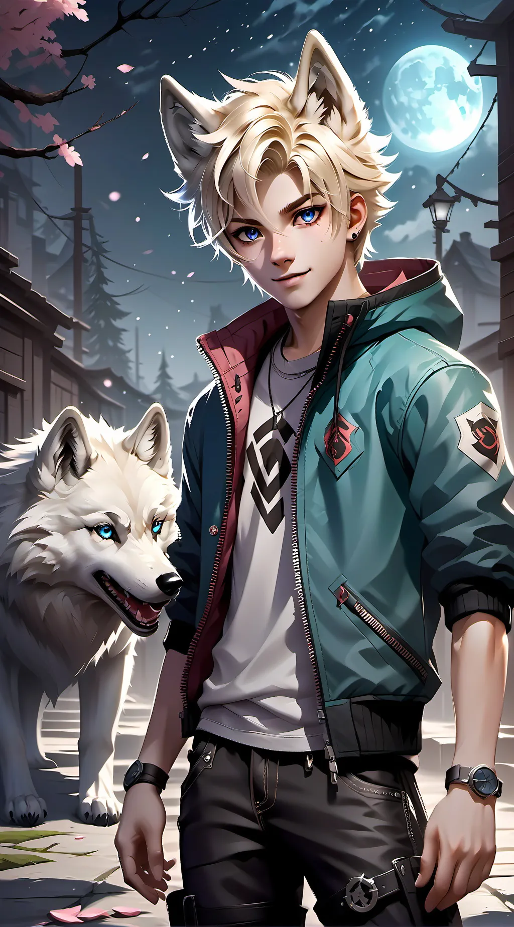 ai character: Zane background